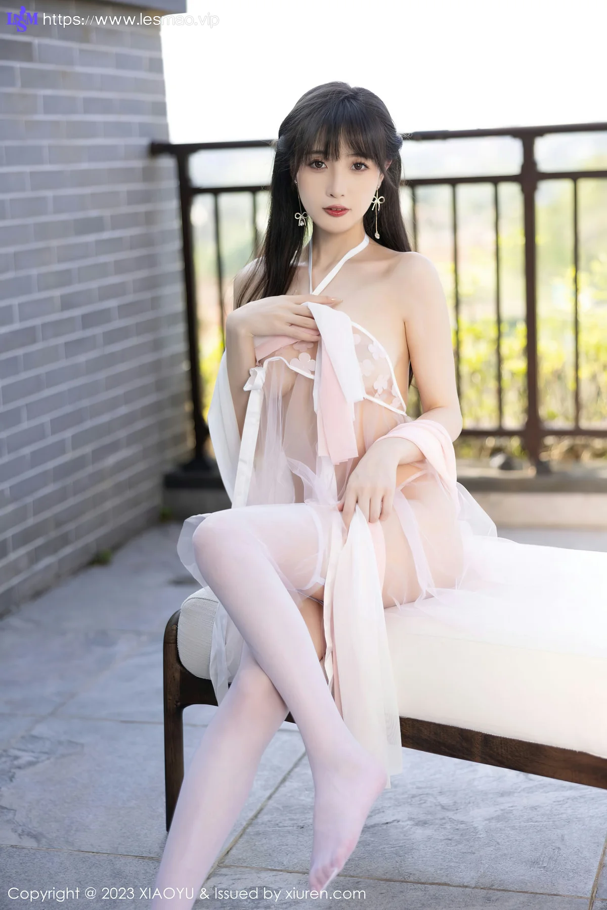 XIAOYU  语画  Vol.1071  林星阑 浅色薄纱贵州旅拍1 - 21
