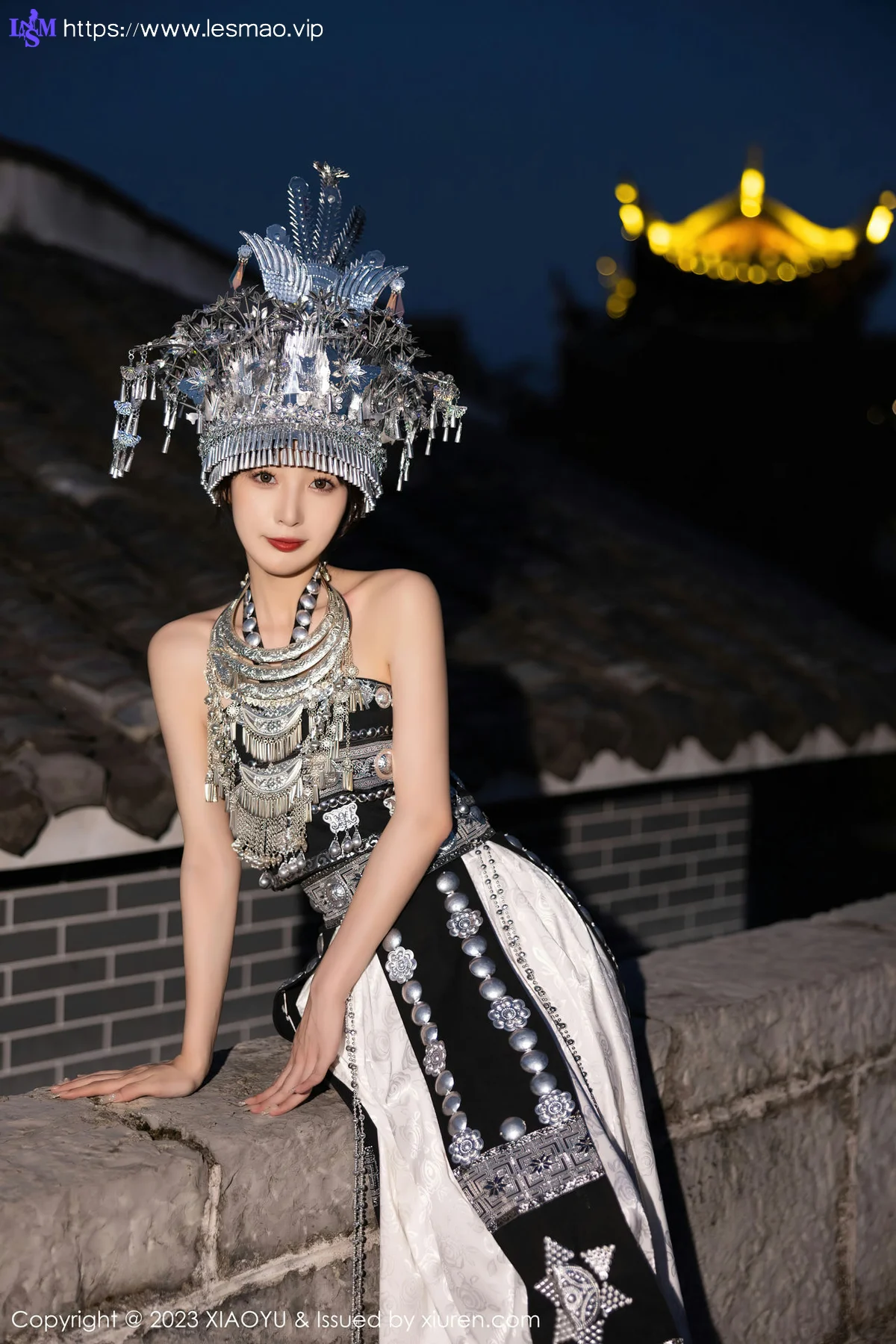 XIAOYU  语画  Vol.1071  林星阑 浅色薄纱贵州旅拍1 - 87