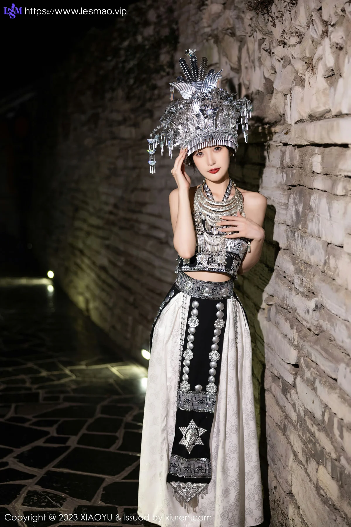 XIAOYU  语画  Vol.1071  林星阑 浅色薄纱贵州旅拍1 - 91