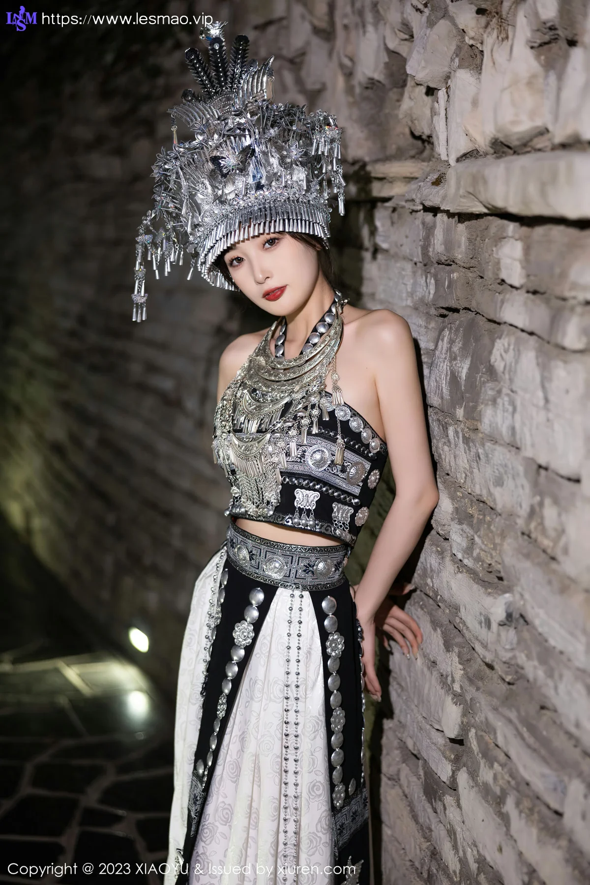 XIAOYU  语画  Vol.1071  林星阑 浅色薄纱贵州旅拍1 - 92