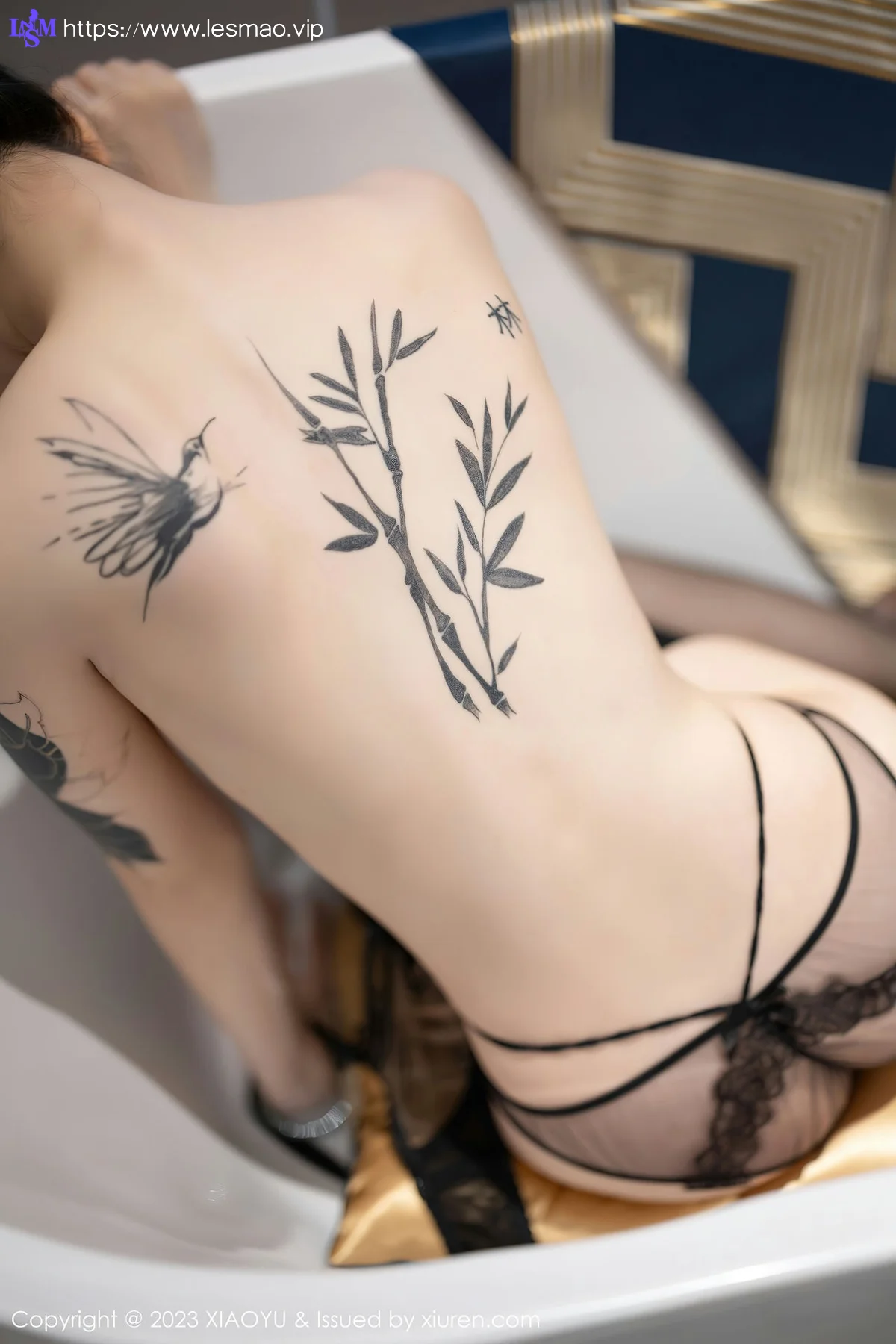 XIAOYU  语画  Vol.1077  奶瓶. 蓝色旗袍性感写真1 - 74