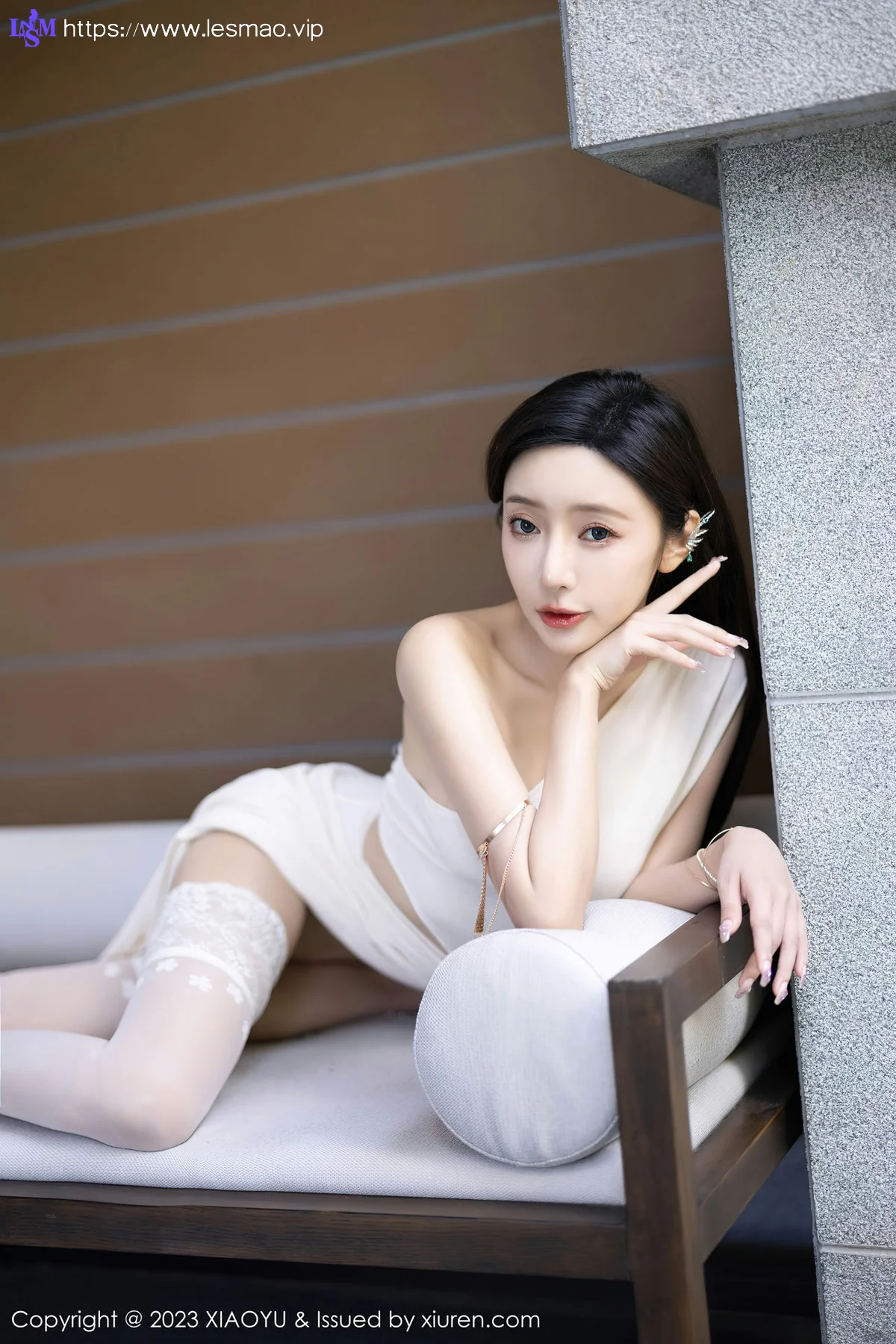 XIAOYU  语画  Vol.1082  王馨瑶yanni 黑色情趣内衣贵州旅拍11 - 47