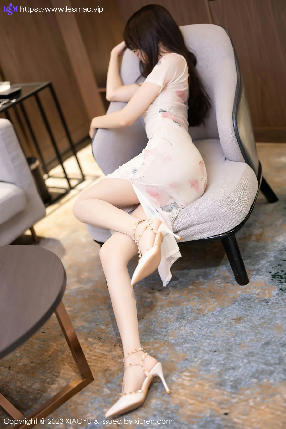 XIAOYU  语画  Vol.1093 林乐一 图案旗袍性感写真2 - 16