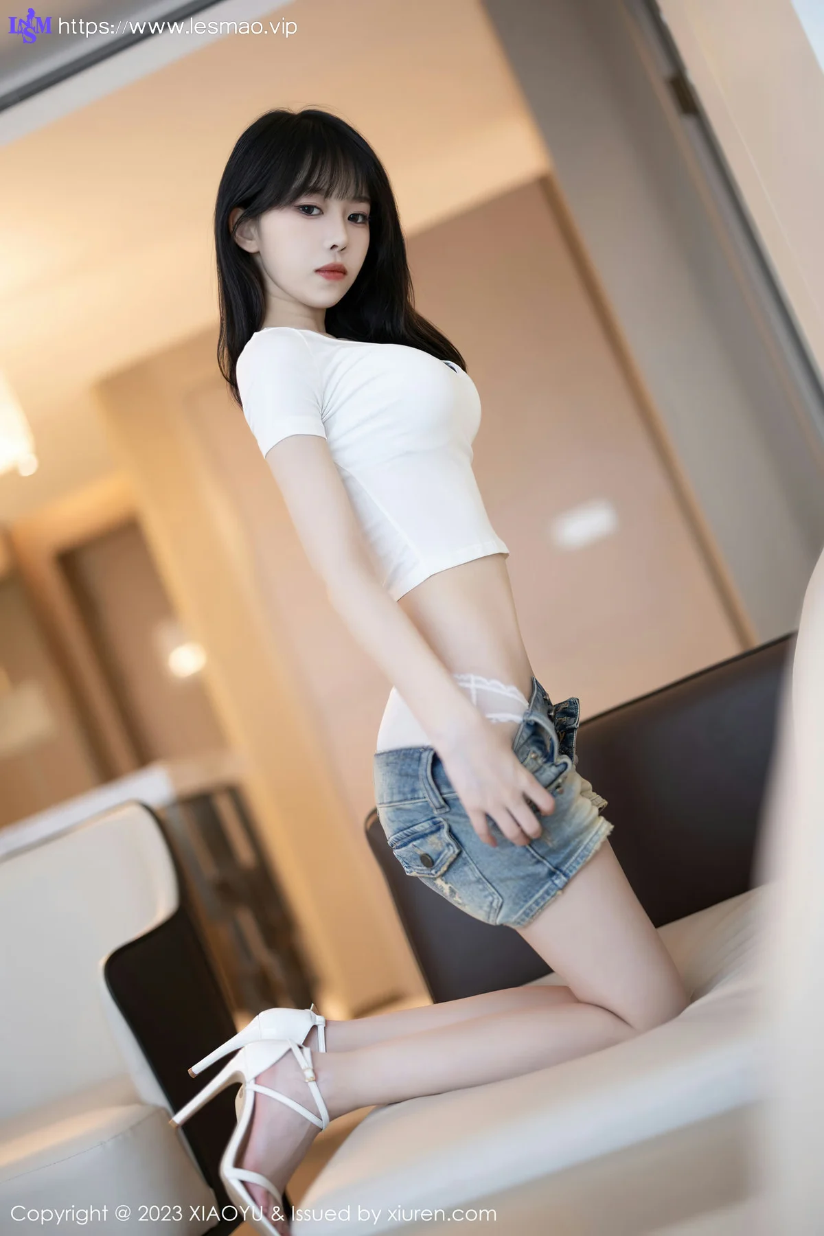 XIAOYU  语画  Vol.1096  奶瓶 超短牛仔性感写真3 - 42