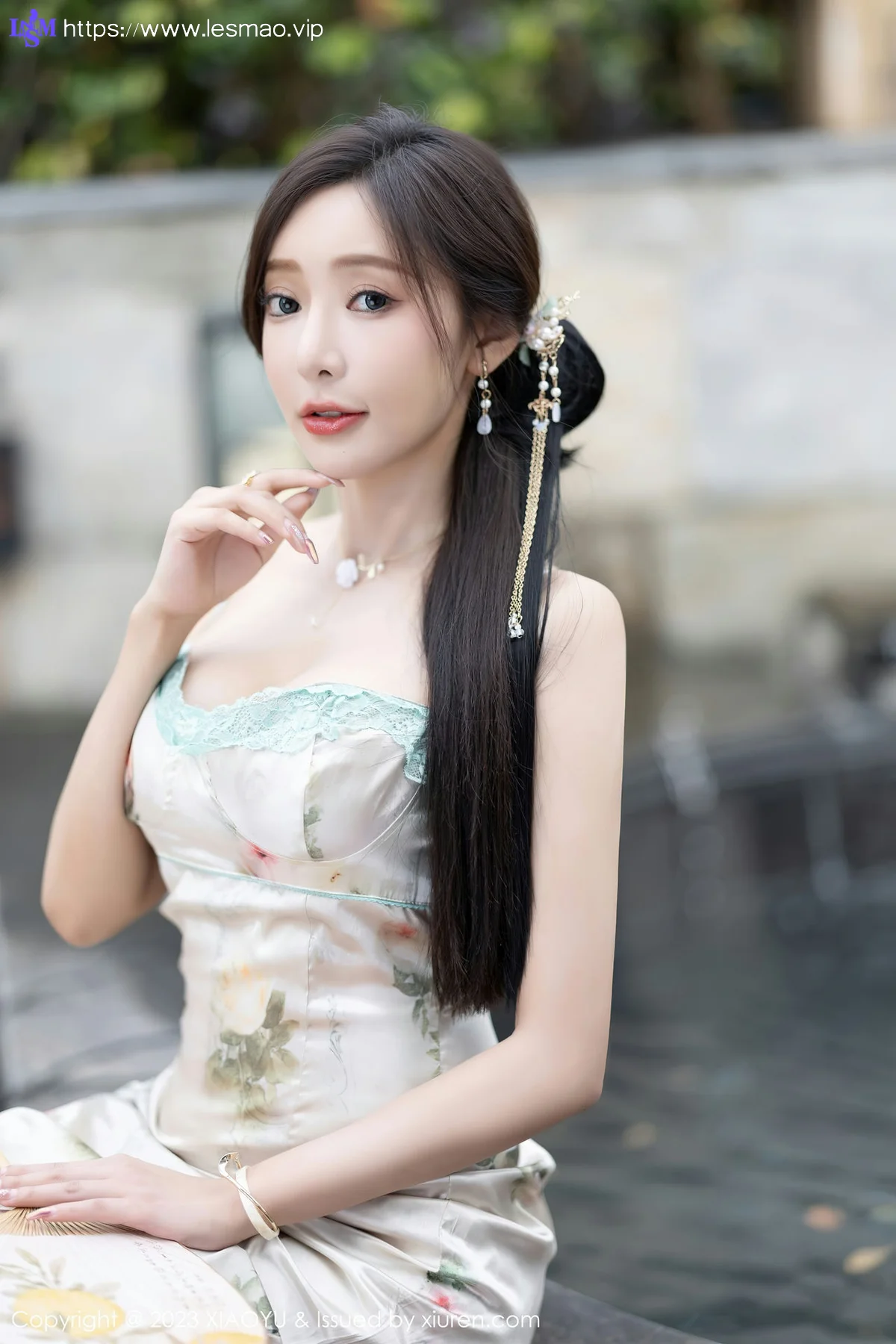 XIAOYU  语画  Vol.1097  王馨瑶yanni 粉色情趣旗袍写真11 - 12