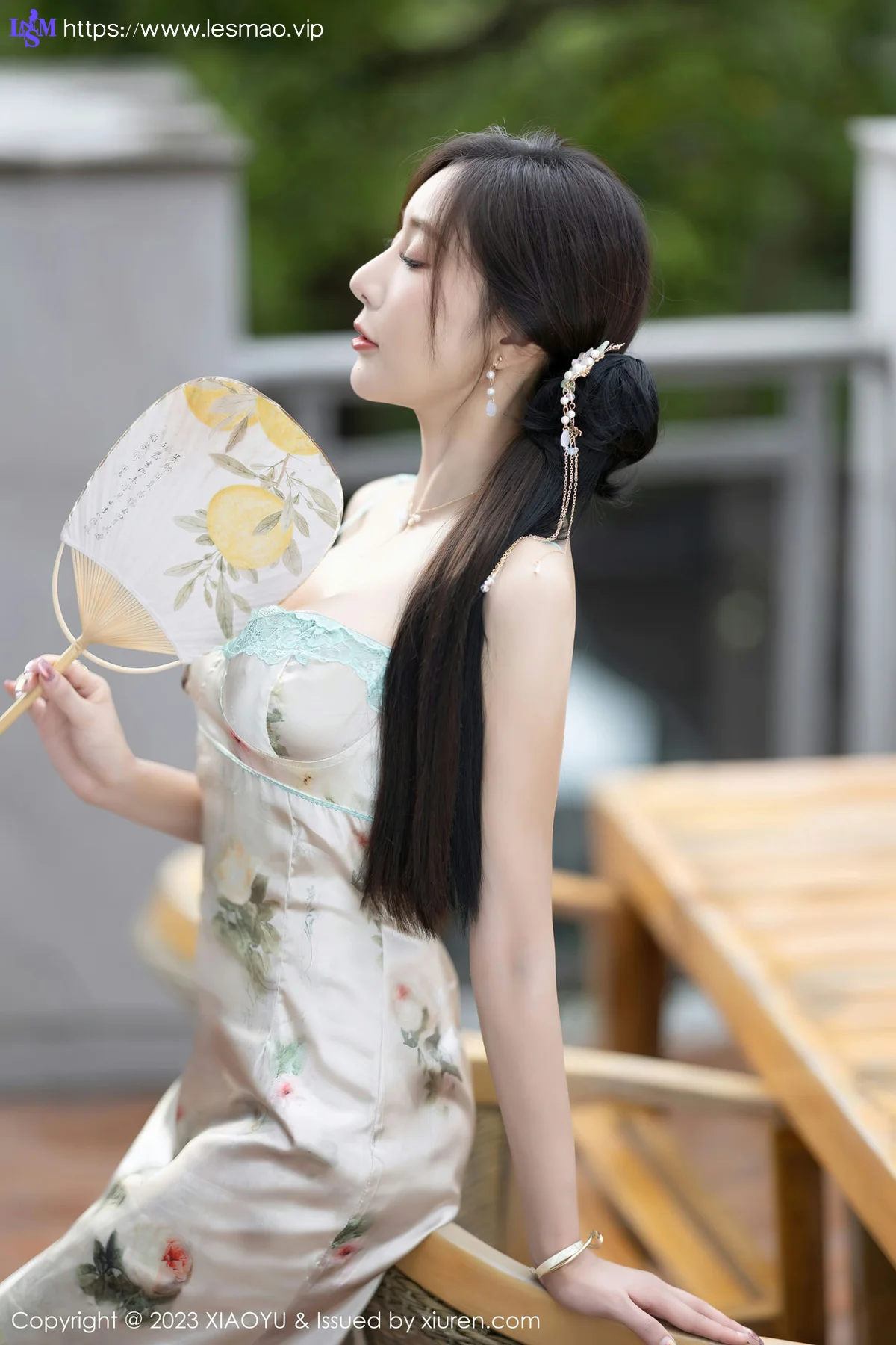 XIAOYU  语画  Vol.1097  王馨瑶yanni 粉色情趣旗袍写真11 - 14