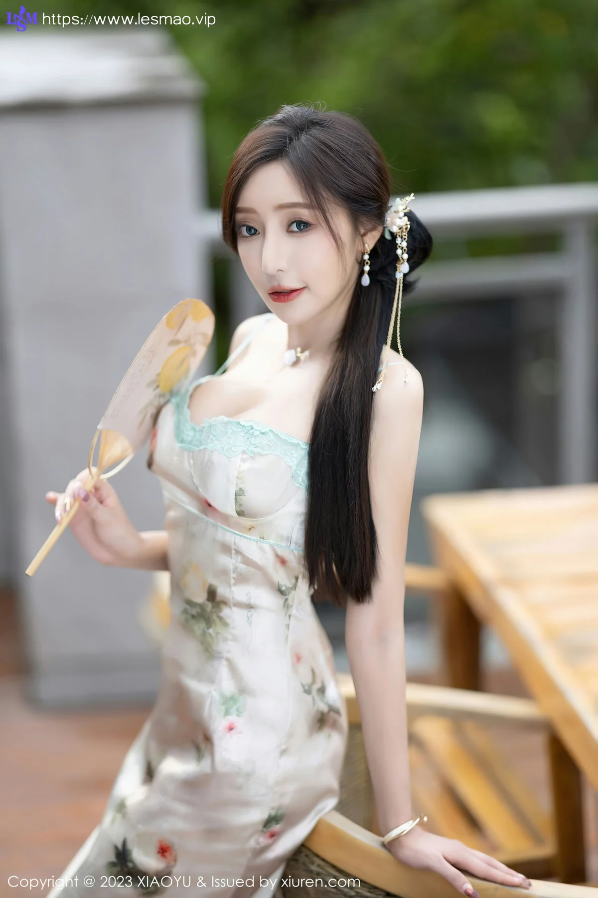 XIAOYU  语画  Vol.1097  王馨瑶yanni 粉色情趣旗袍写真11 - 15