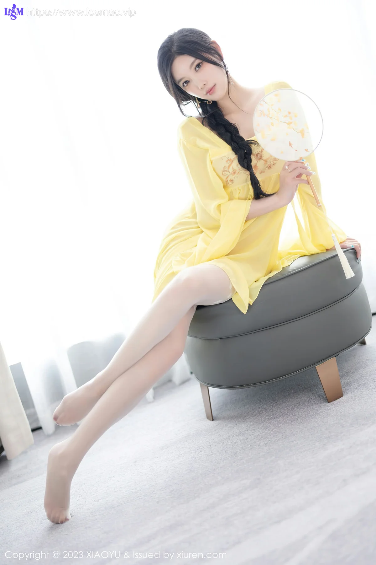 XIAOYU  语画  Vol.1126  杨晨晨Yome 黄色连衣短裙性感写真2 - 63