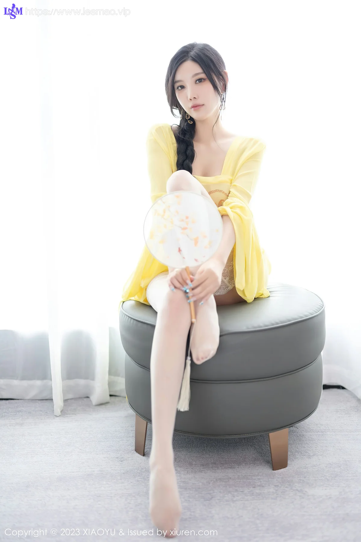 XIAOYU  语画  Vol.1126  杨晨晨Yome 黄色连衣短裙性感写真2 - 64