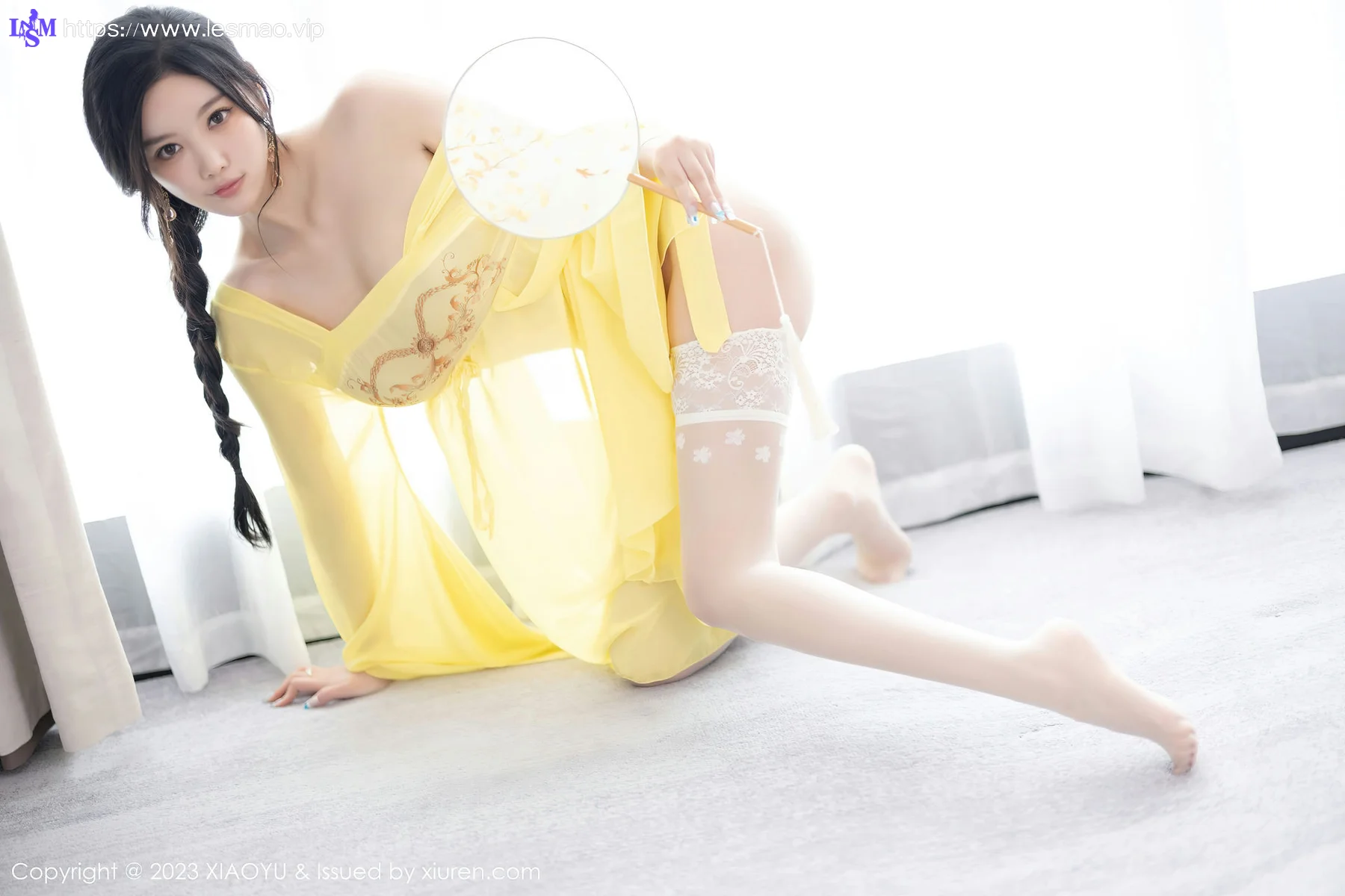 XIAOYU  语画  Vol.1126  杨晨晨Yome 黄色连衣短裙性感写真2 - 69
