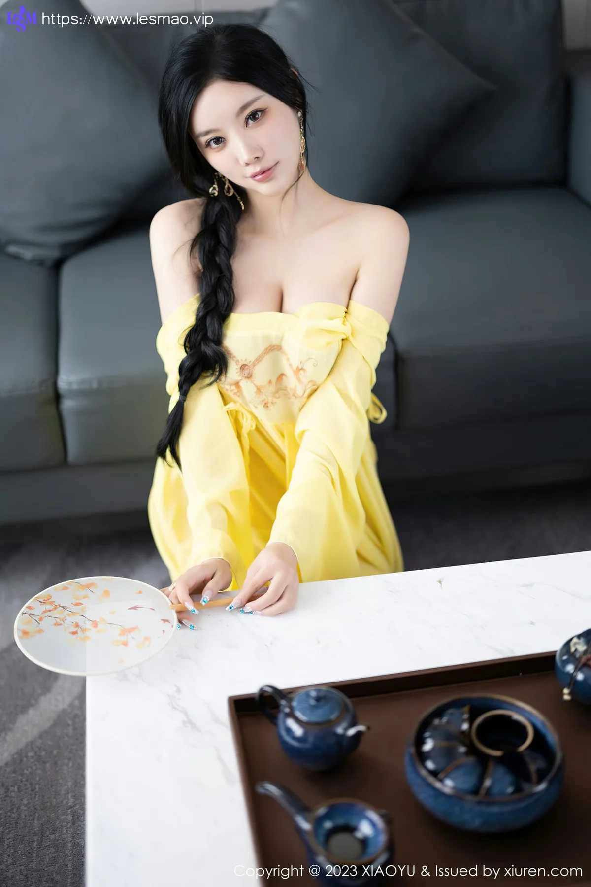 XIAOYU  语画  Vol.1126  杨晨晨Yome 黄色连衣短裙性感写真2 - 78