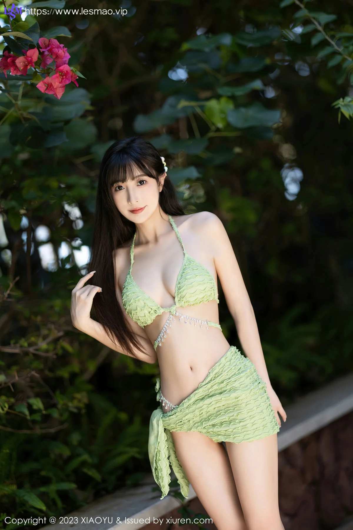 XIAOYU  语画  Vol.1145  林星阑 绿色比基尼海南旅拍11 - 23