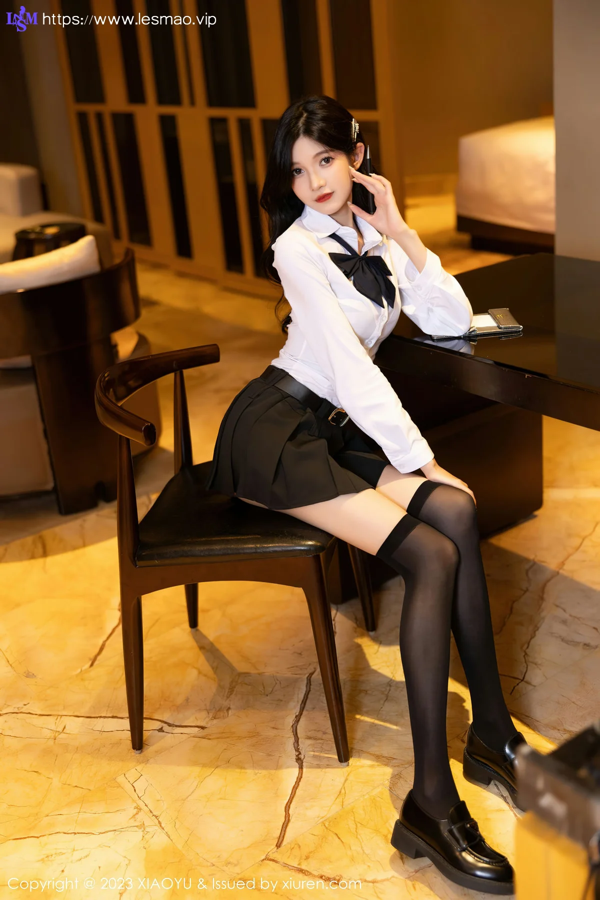 XIAOYU  语画  Vol.1150  程程程- 黑色蕾丝内衣海南旅拍1 - 14