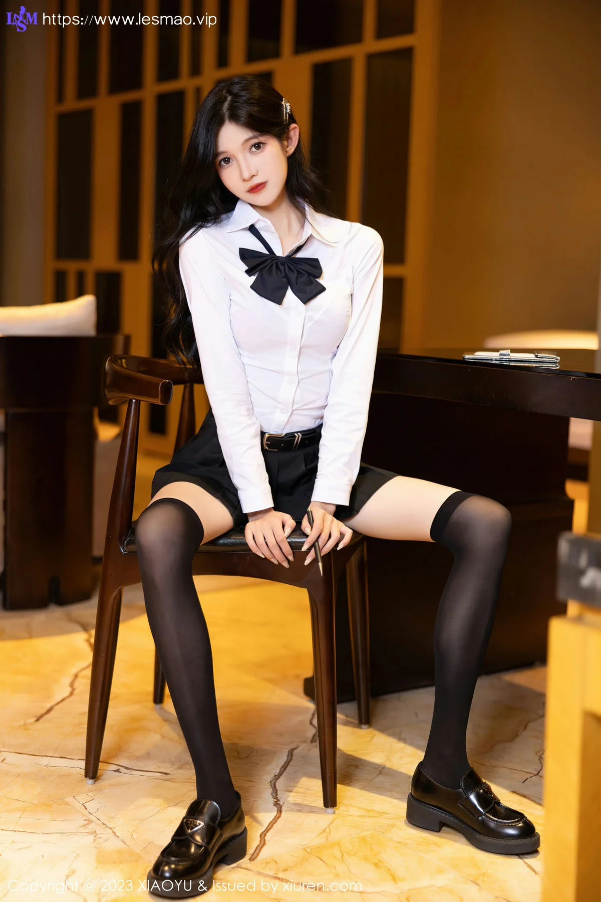 XIAOYU  语画  Vol.1150  程程程- 黑色蕾丝内衣海南旅拍1 - 16