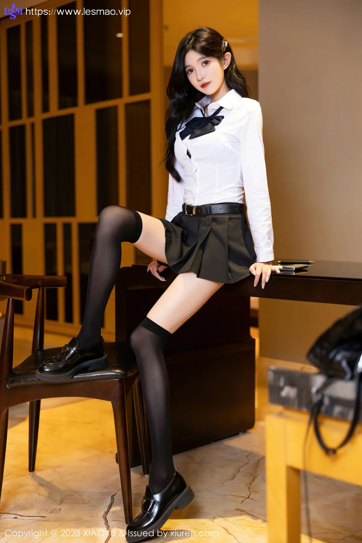 XIAOYU  语画  Vol.1150  程程程- 黑色蕾丝内衣海南旅拍1 - 20