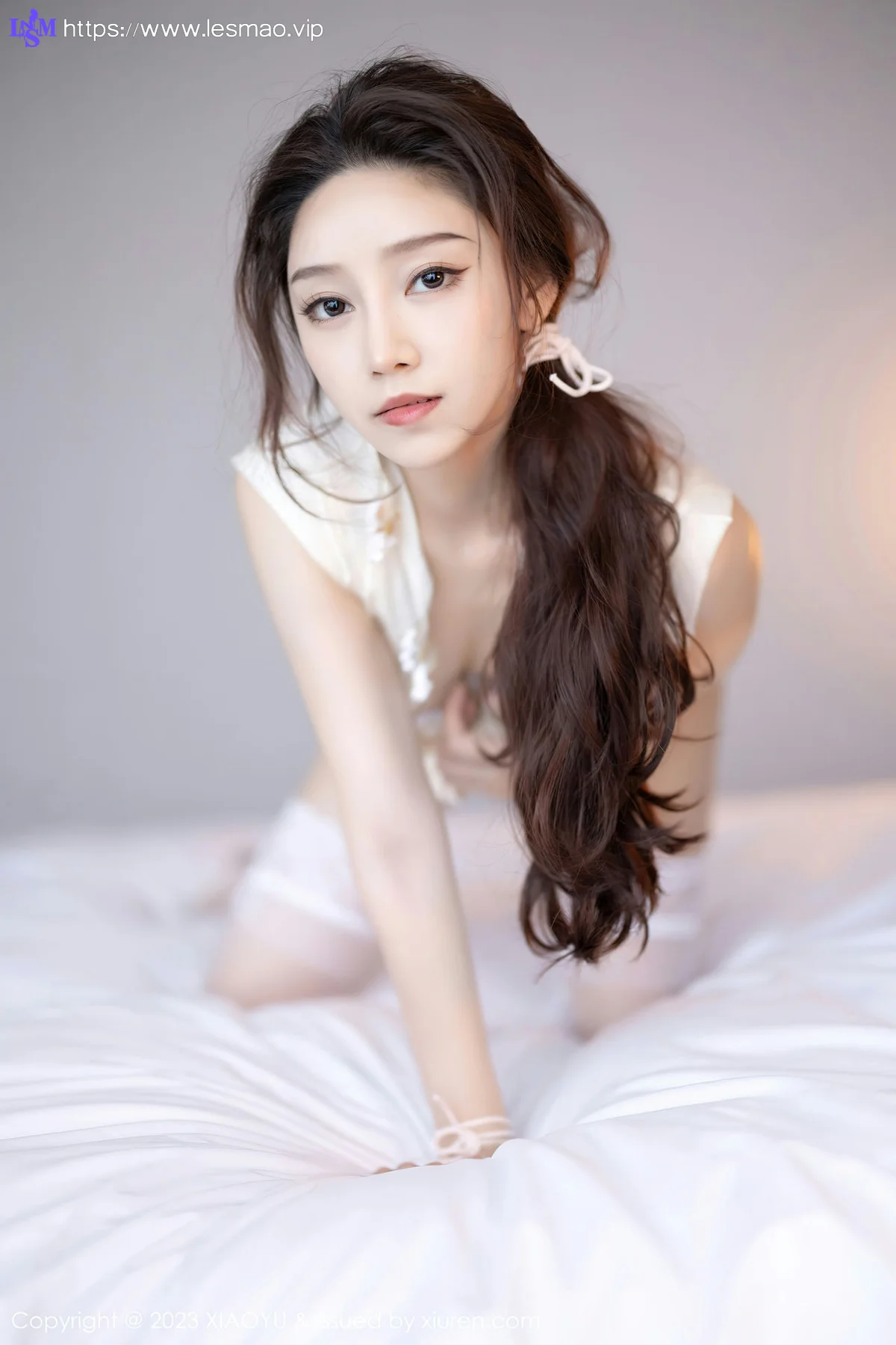 XIAOYU  语画  Vol.1152  苏曼兮 诱人白色丝袜性感写真2 - 24