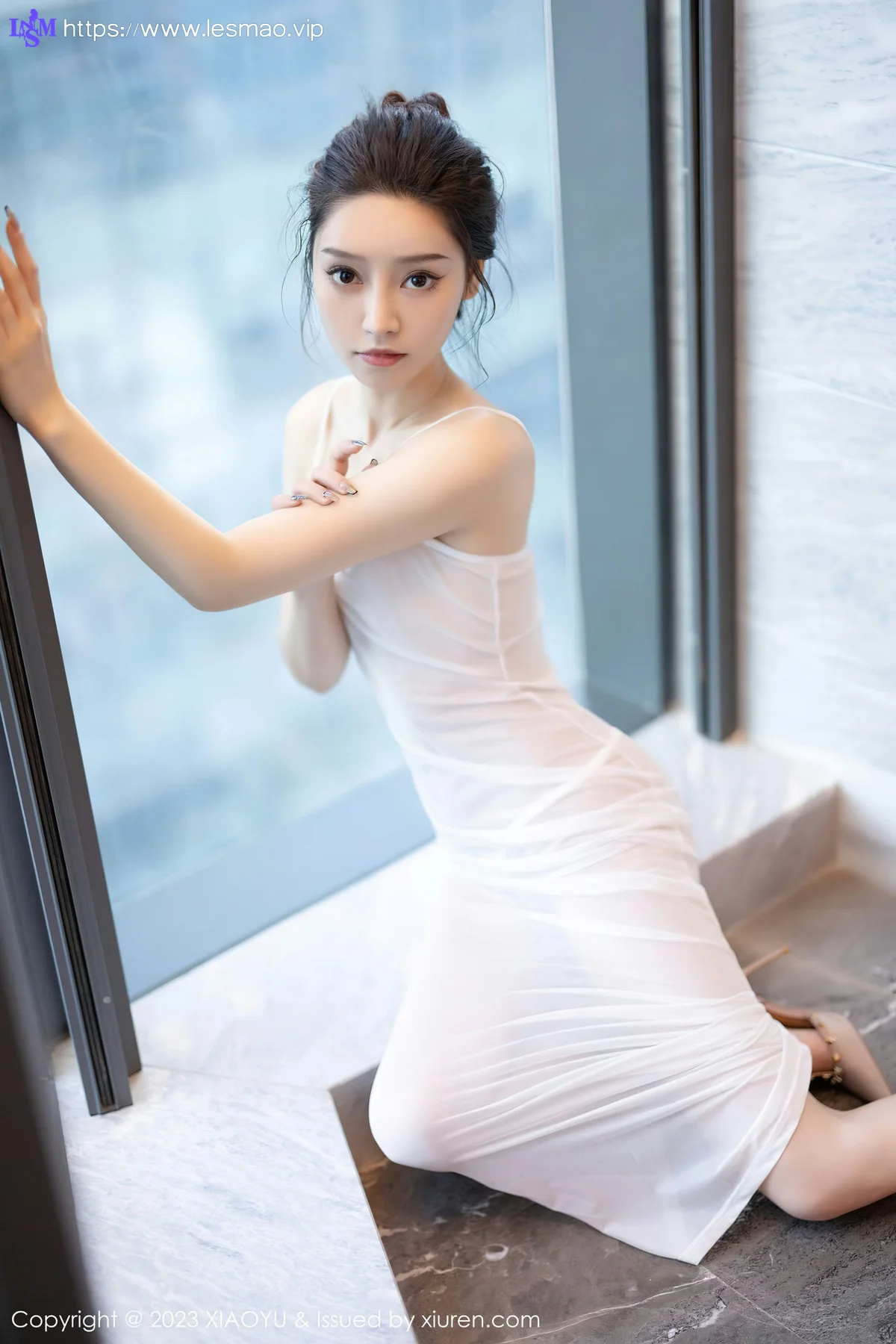XIAOYU  语画  Vol.1152  苏曼兮 诱人白色丝袜性感写真2 - 41