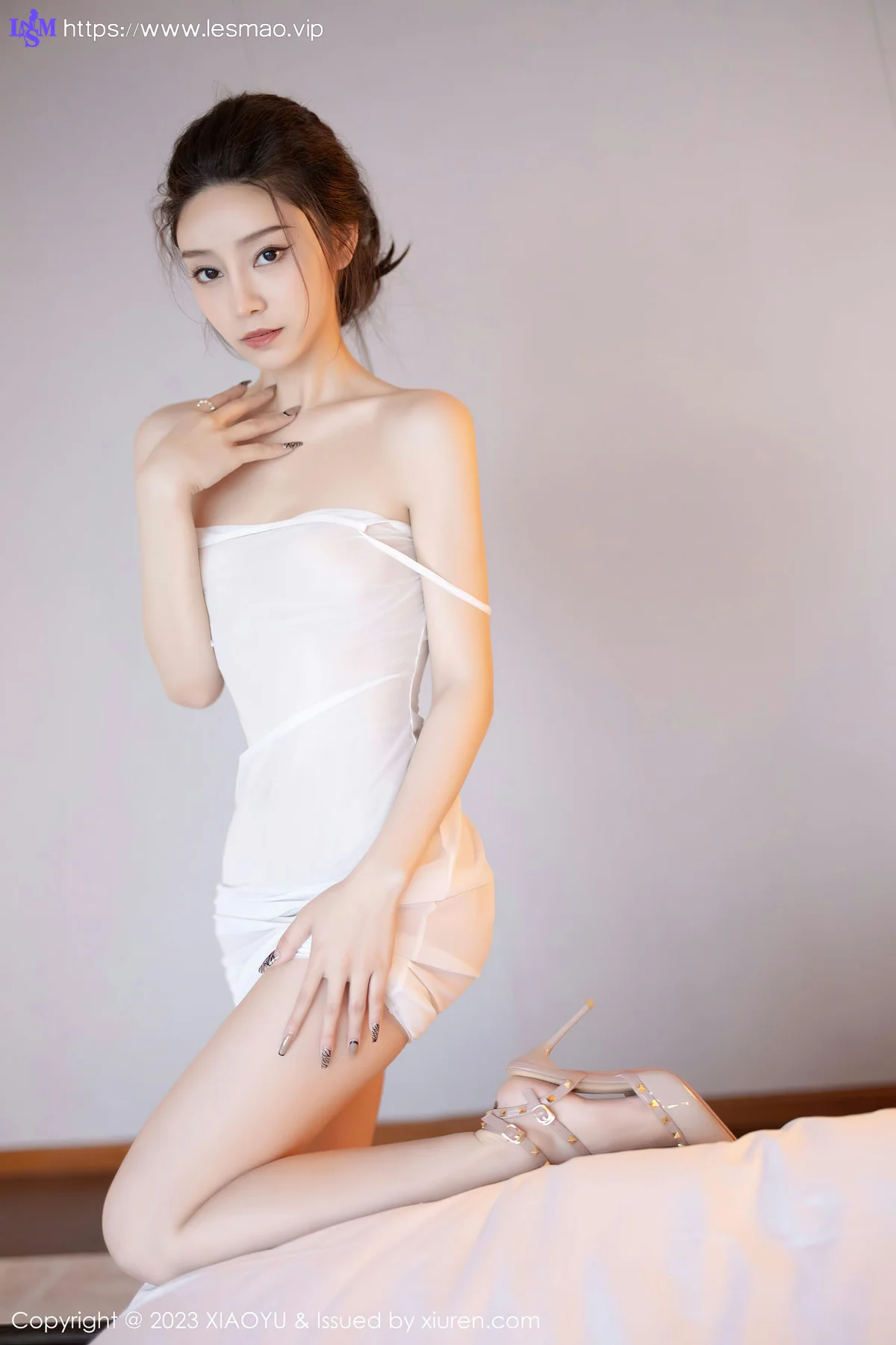 XIAOYU  语画  Vol.1152  苏曼兮 诱人白色丝袜性感写真2 - 66