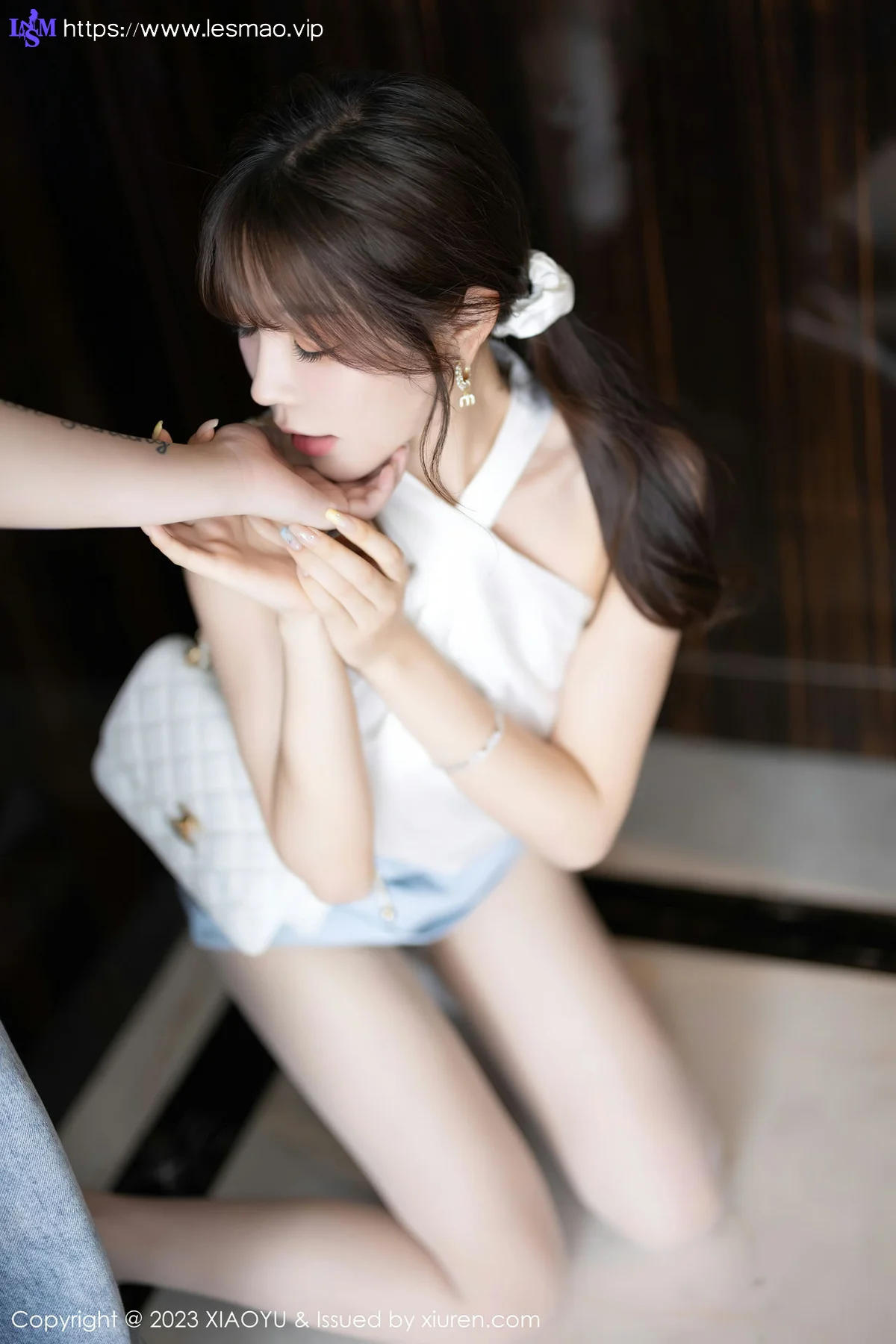 XIAOYU  语画  Vol.1155  徐莉芝Booty 白色丝袜海南旅拍11 - 32