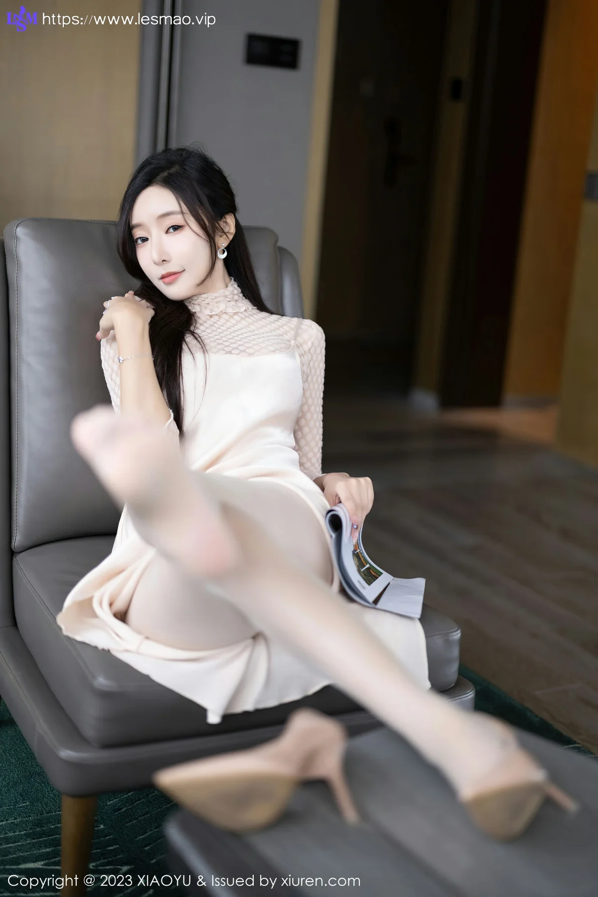 XIAOYU  语画  Vol.1157  王馨瑶yanni 蓝色网纱情趣3 - 22