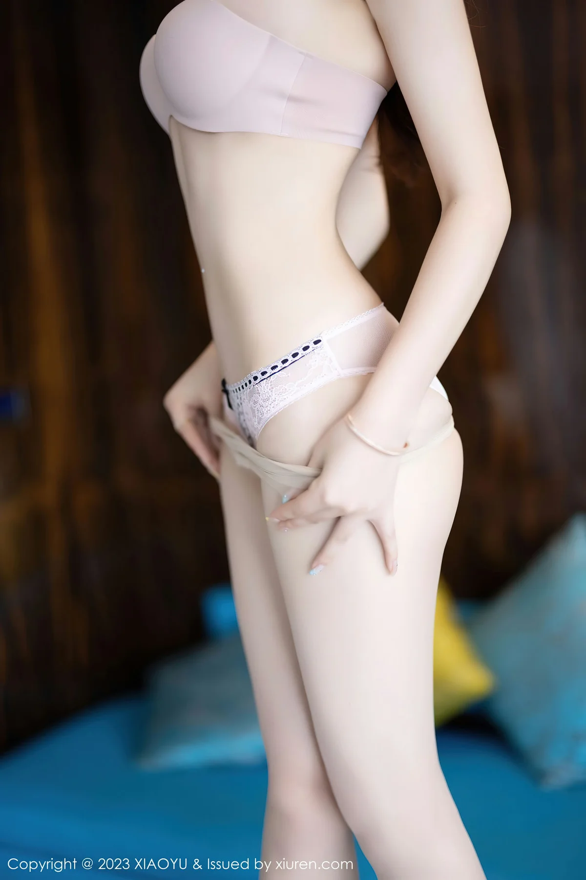 XIAOYU  语画  Vol.1162  徐莉芝Booty 粉色连衣短裙海南旅拍1 - 51