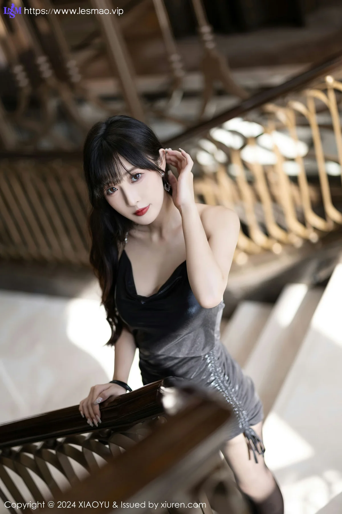 XIAOYU  语画  Vol.1185  苏曼兮 深蓝色旗袍性感写真1 - 13