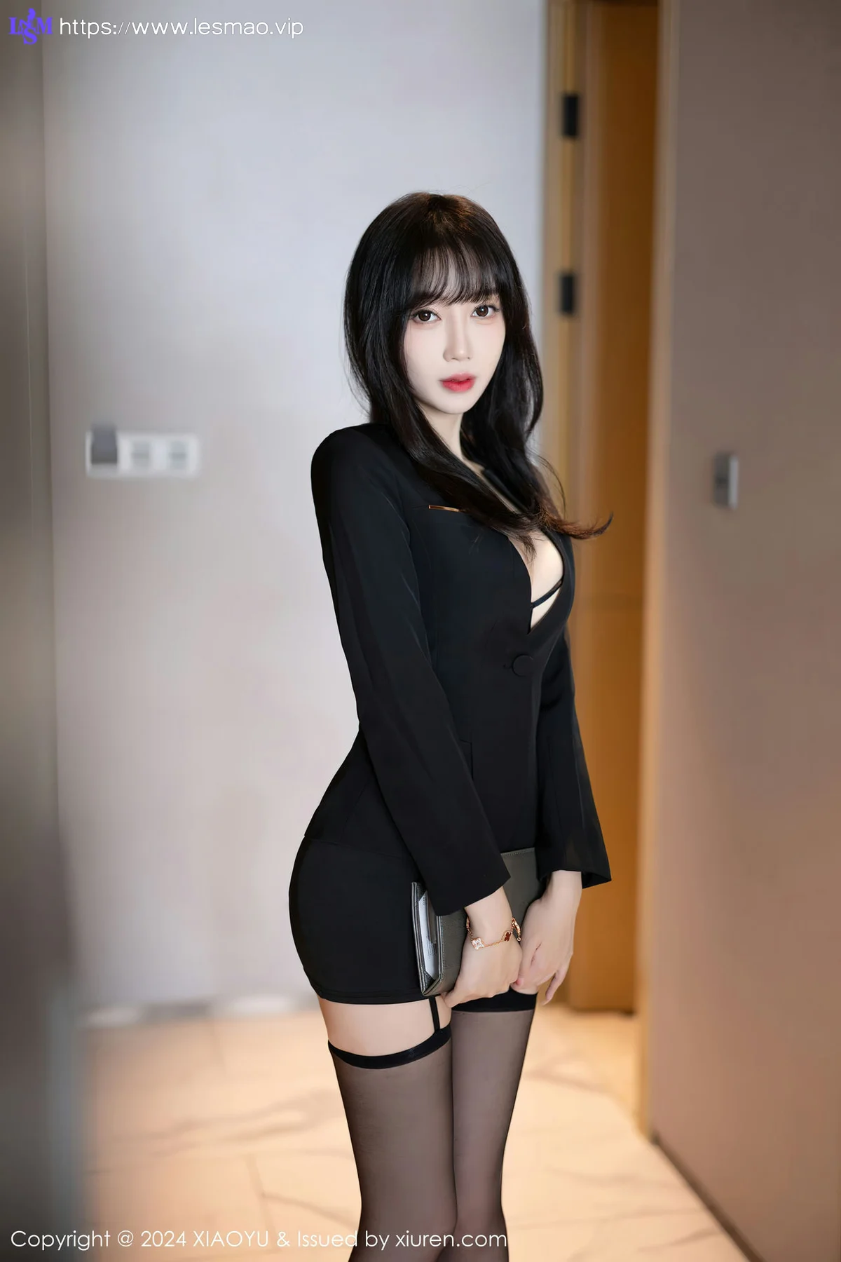 XIAOYU  语画  Vol.1193  月崽 黑丝高跟 - 2