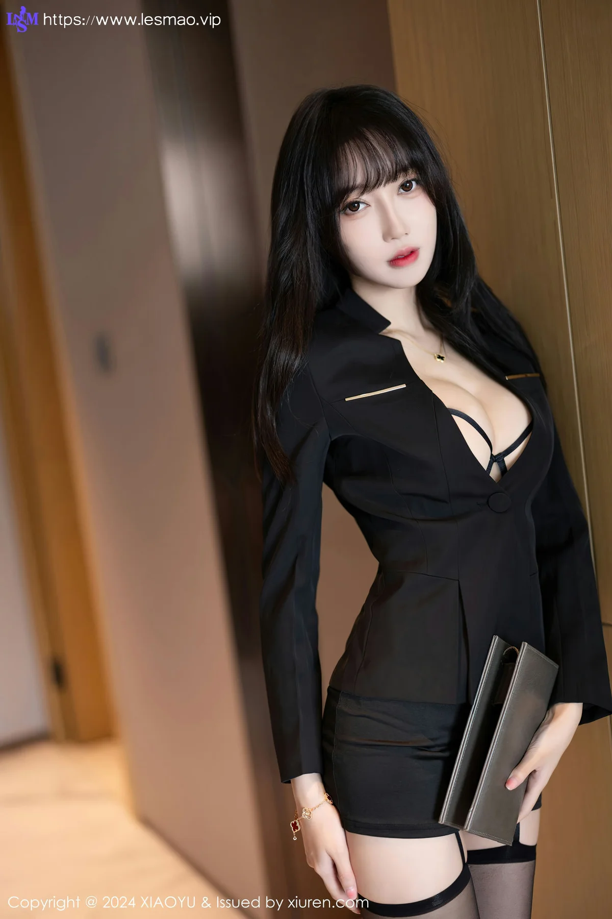 XIAOYU  语画  Vol.1193  月崽 黑丝高跟 - 14