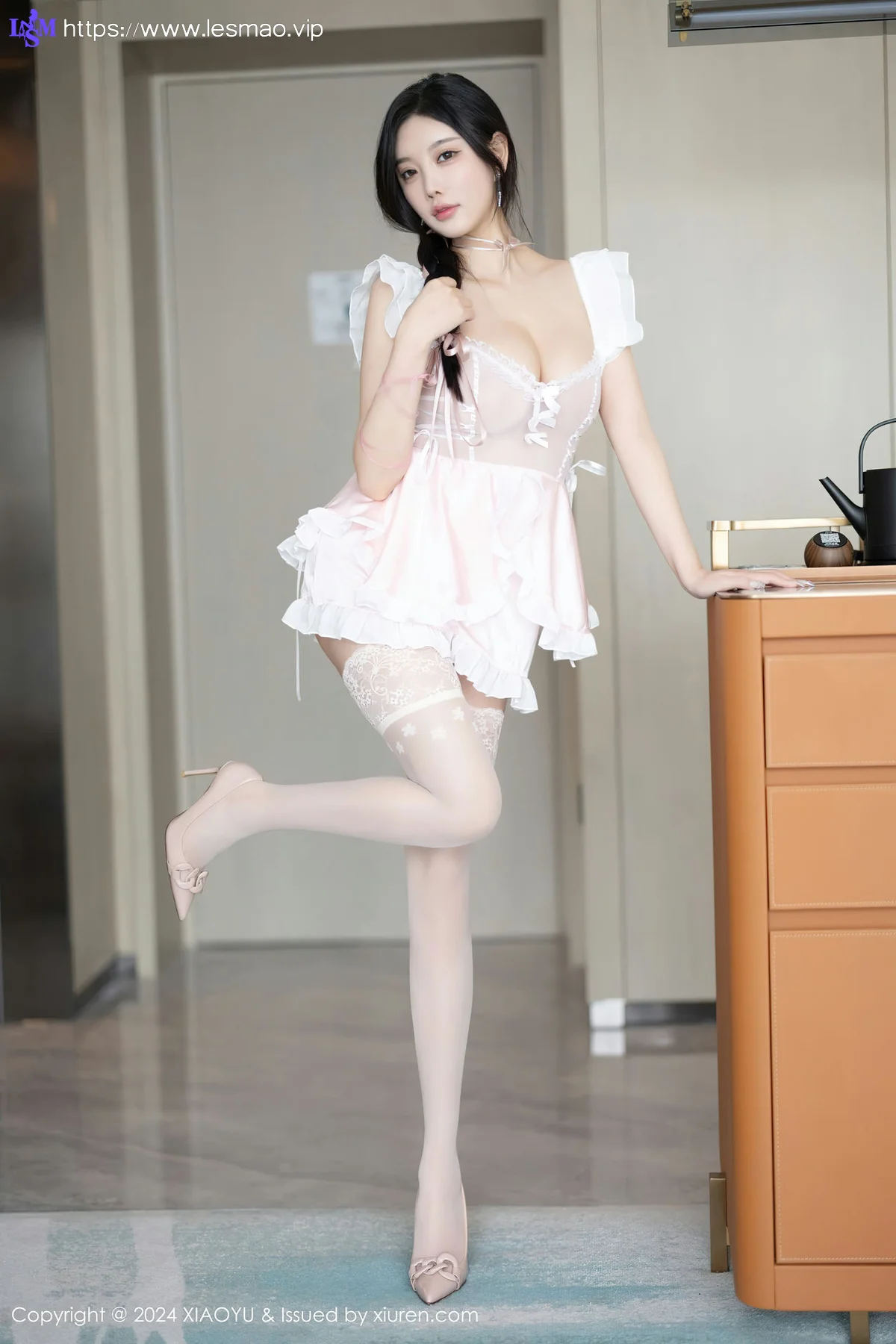 XIAOYU  语画  Vol.1197  杨晨晨Yome 白色蕾丝情趣性感写真1 - 72