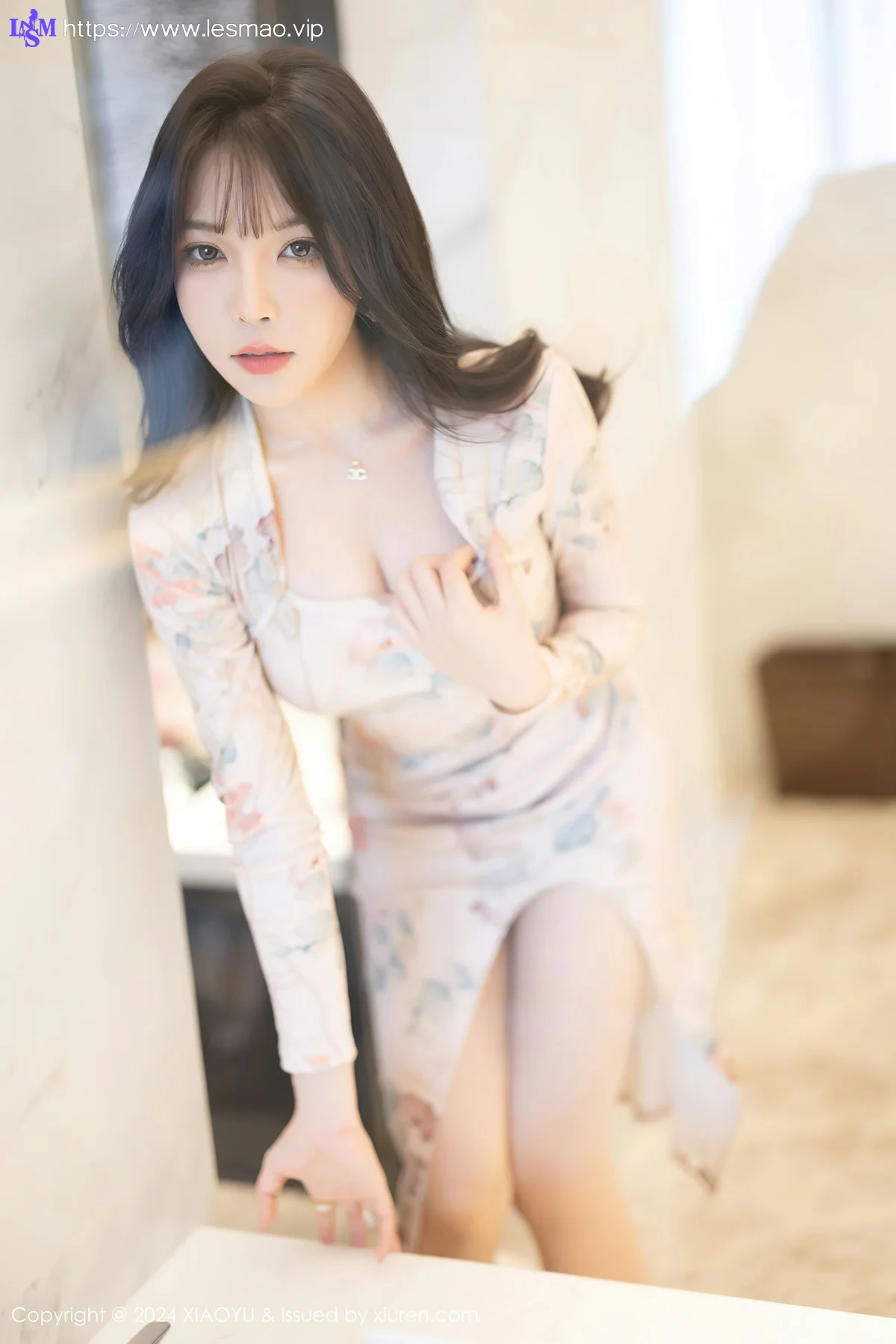 XIAOYU  语画  Vol.1199  徐莉芝Booty 浅灰色情趣性感写真33 - 36