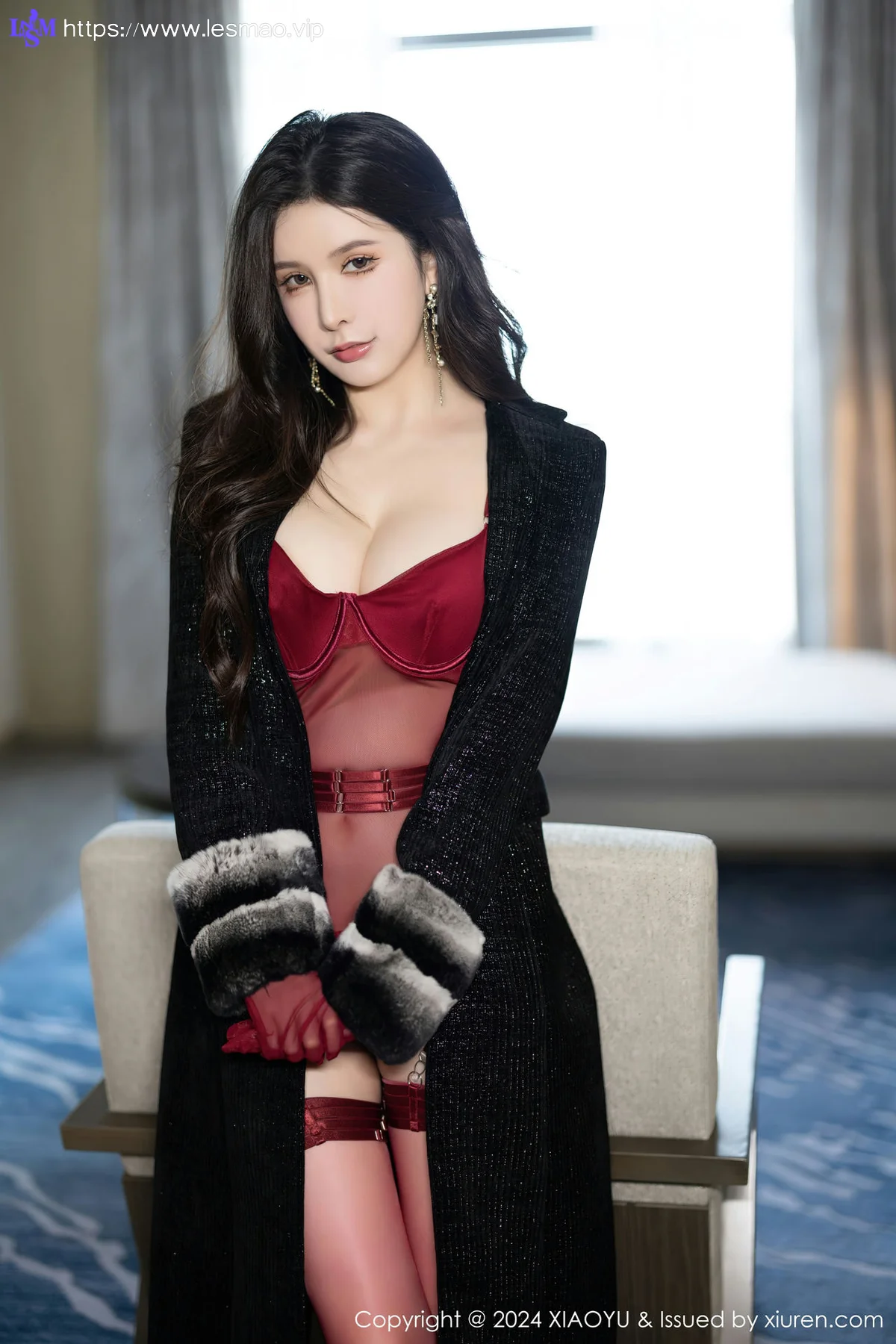 XIAOYU  语画  Vol.1210  李丽莎 红色情趣服饰性感写真1 - 11