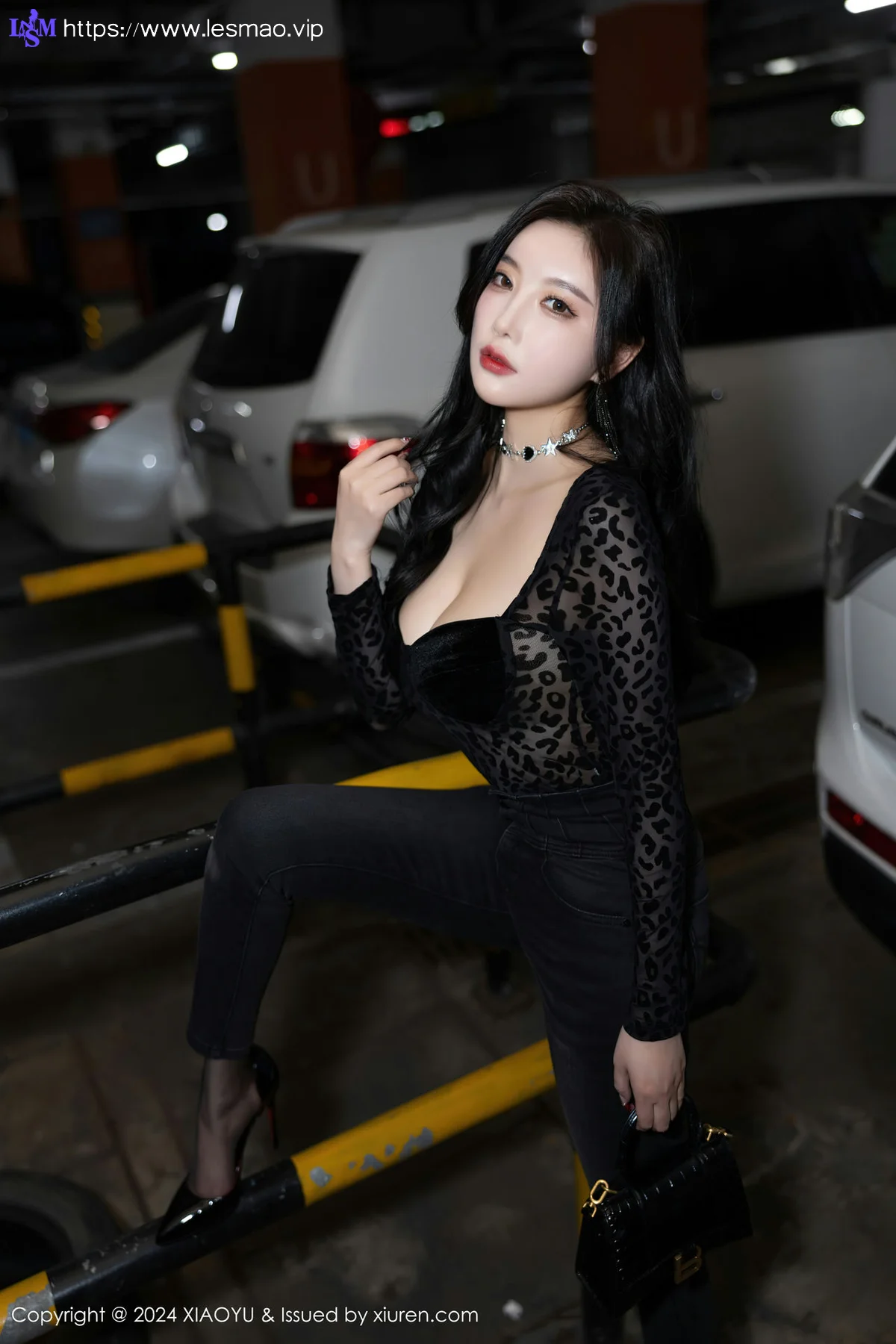 XIAOYU  语画  Vol.1216  杨晨晨Yome 黑色豹纹性感写真1 - 21