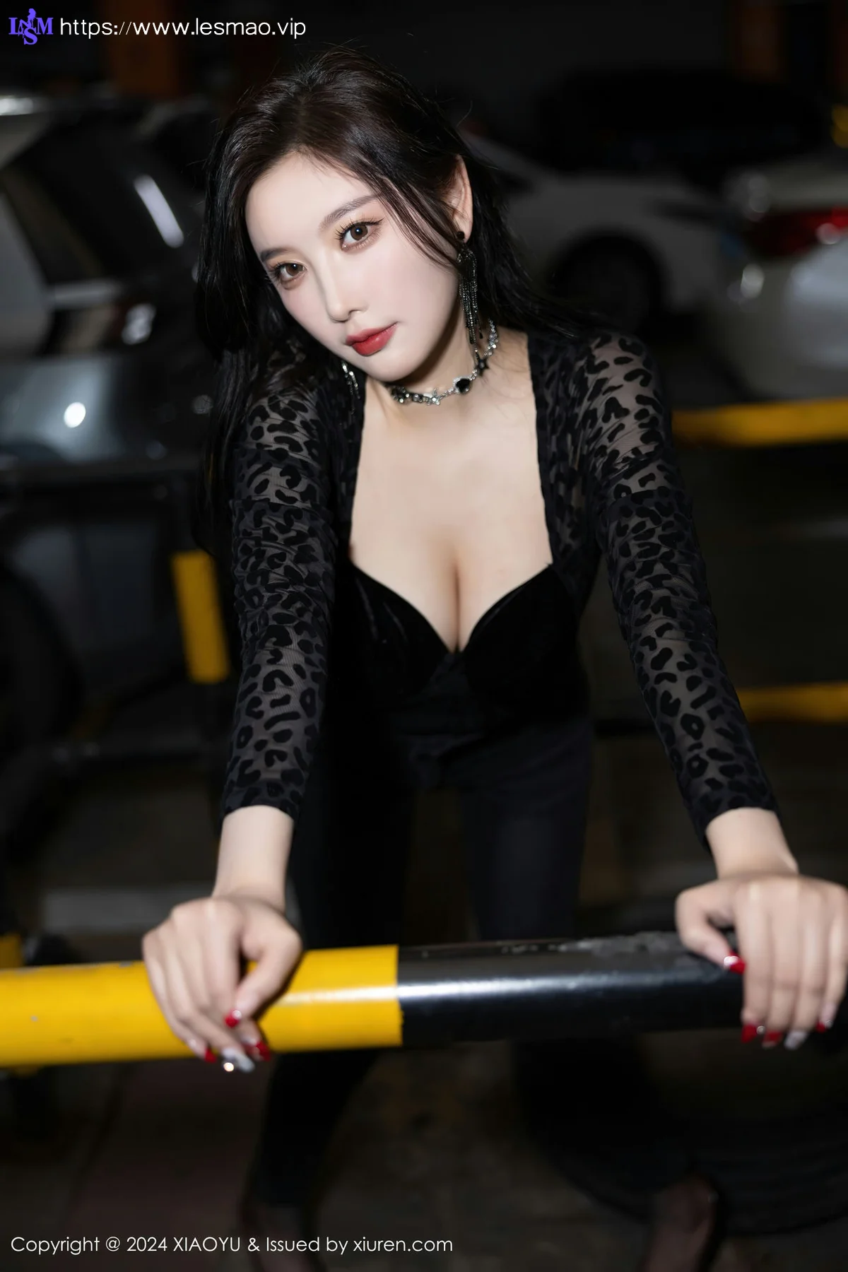 XIAOYU  语画  Vol.1216  杨晨晨Yome 黑色豹纹性感写真1 - 31
