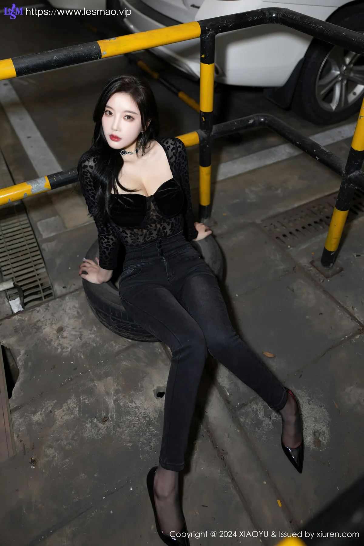 XIAOYU  语画  Vol.1216  杨晨晨Yome 黑色豹纹性感写真1 - 32