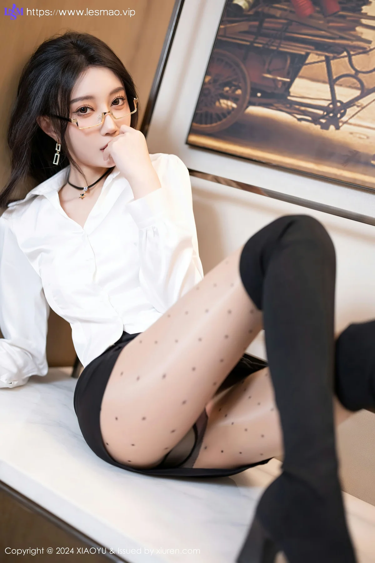 XIAOYU  语画  Vol.1234 玥儿玥 白色丝袜哈尔滨旅拍 - 17