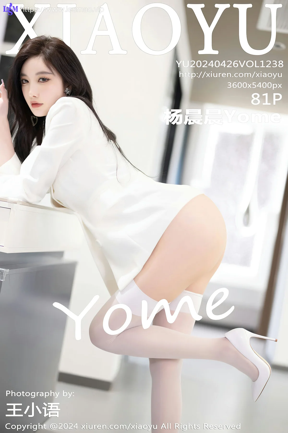 XIAOYU  语画  Vol.1238  杨晨晨 性感女神ol写真 - 82