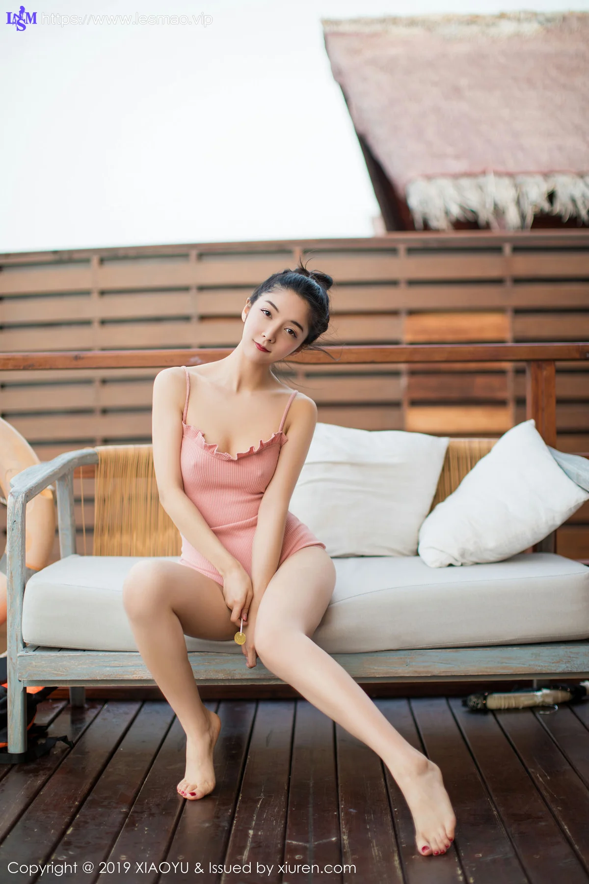 XIAOYU  语画界 Vol.150 Angela喜欢猫马尔代夫旅拍 - 15