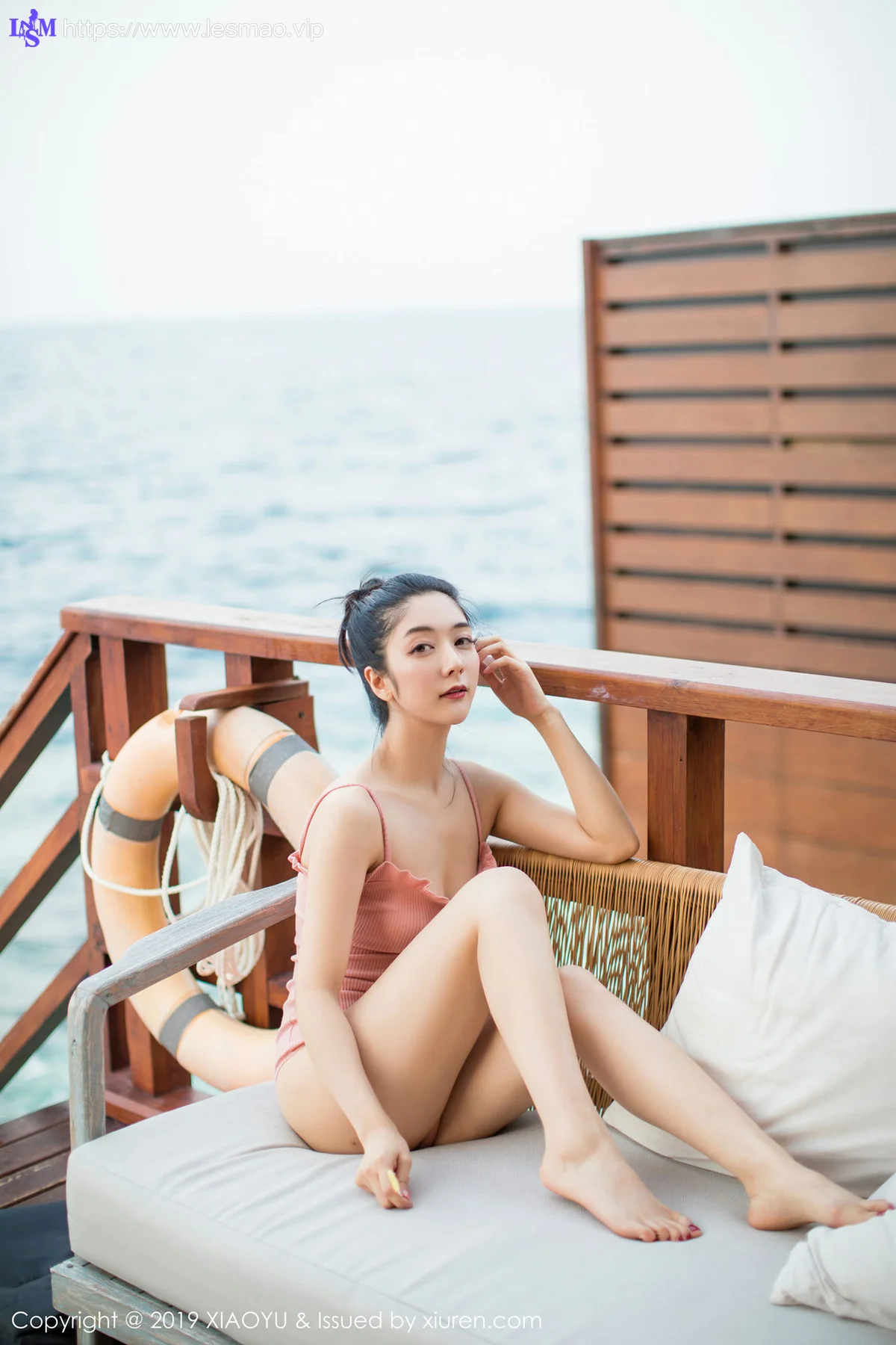 XIAOYU  语画界 Vol.150 Angela喜欢猫马尔代夫旅拍 - 25