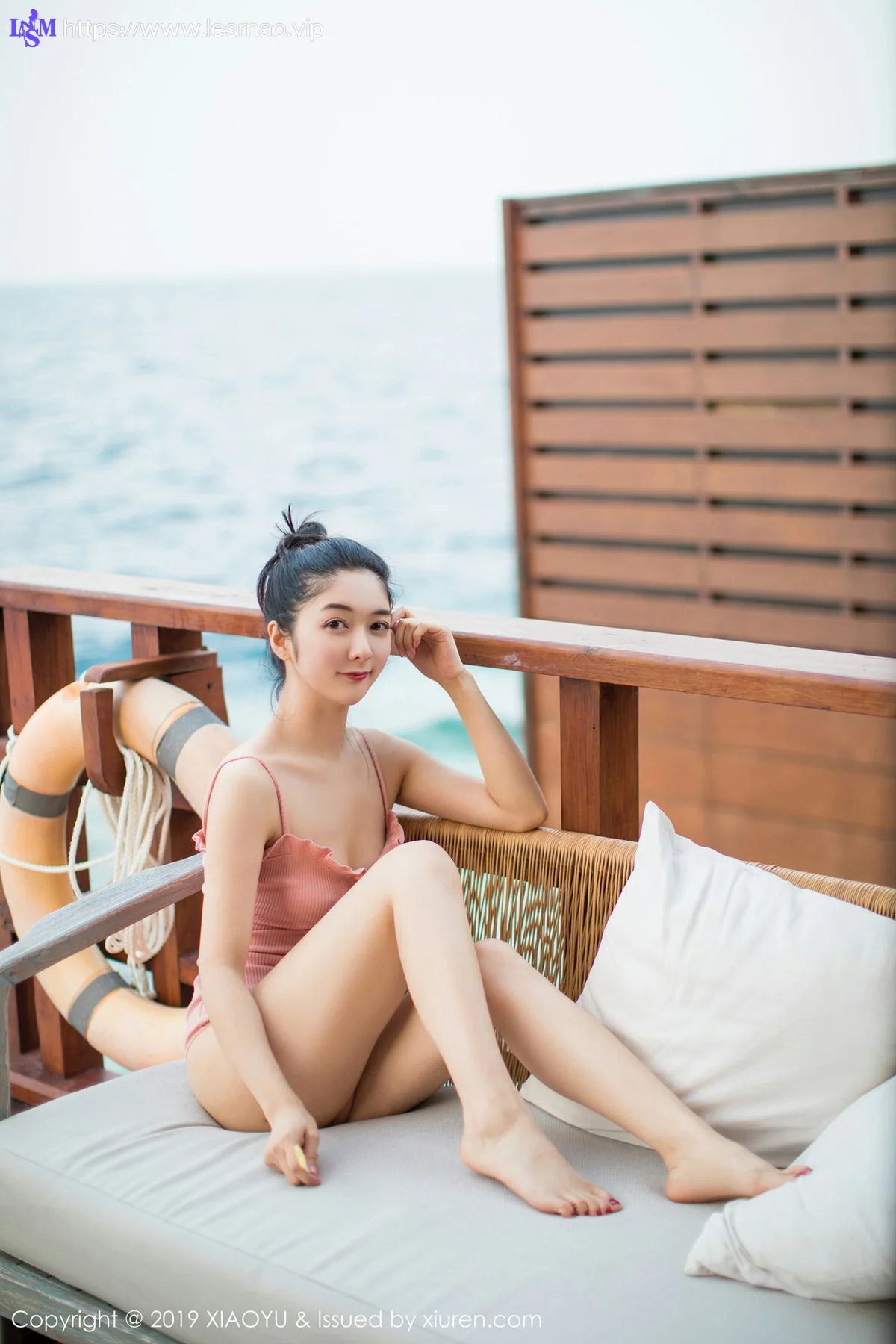 XIAOYU  语画界 Vol.150 Angela喜欢猫马尔代夫旅拍 - 26