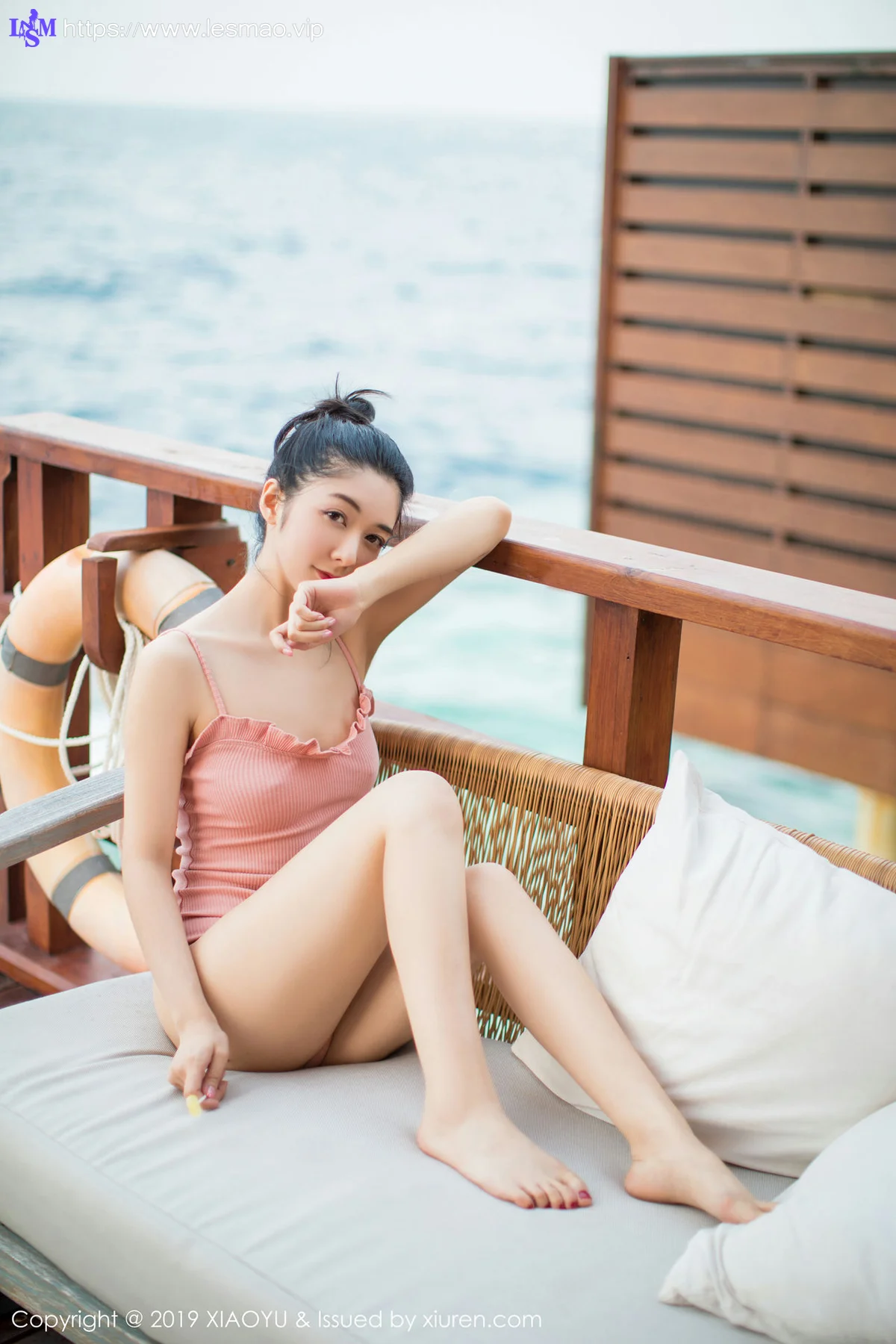 XIAOYU  语画界 Vol.150 Angela喜欢猫马尔代夫旅拍 - 30