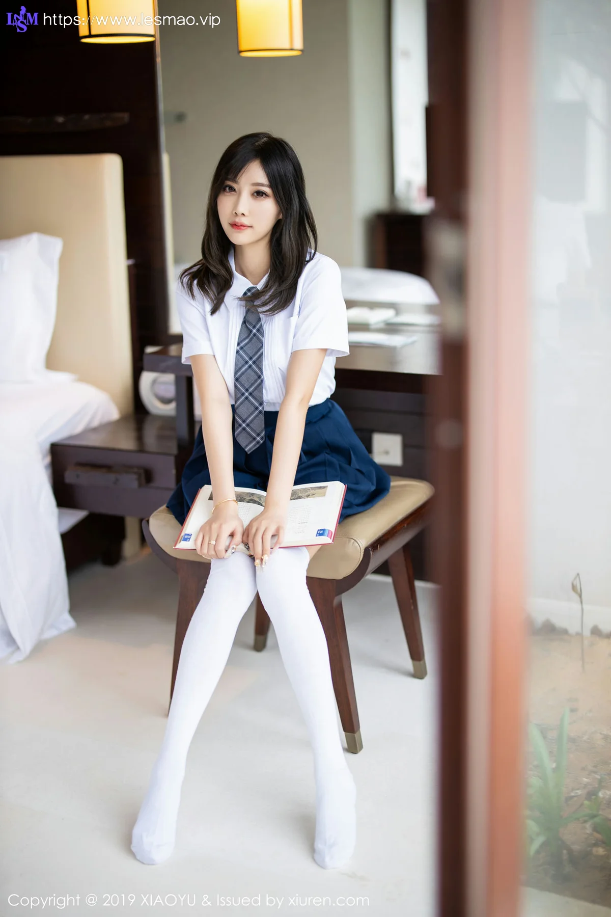 XIAOYU  语画界 Vol.184 室外清纯学生装 杨晨晨sugar - 11