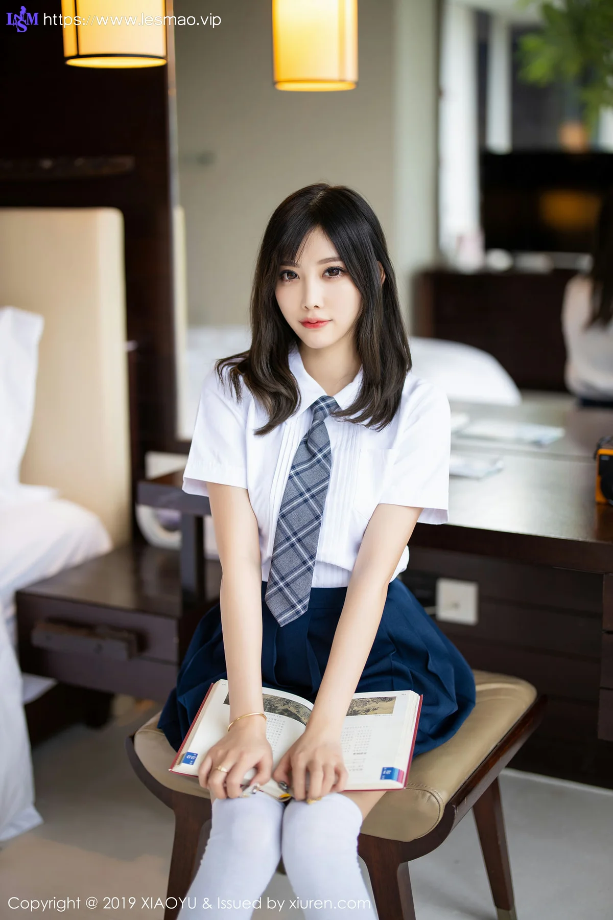 XIAOYU  语画界 Vol.184 室外清纯学生装 杨晨晨sugar - 12
