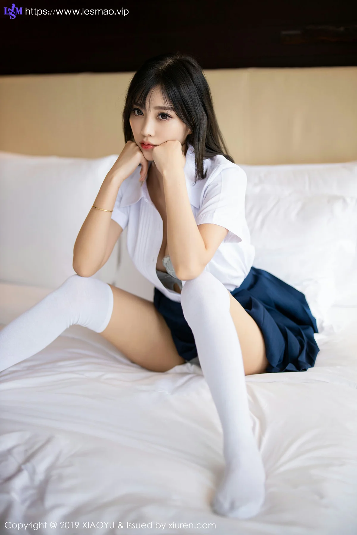 XIAOYU  语画界 Vol.184 室外清纯学生装 杨晨晨sugar - 42