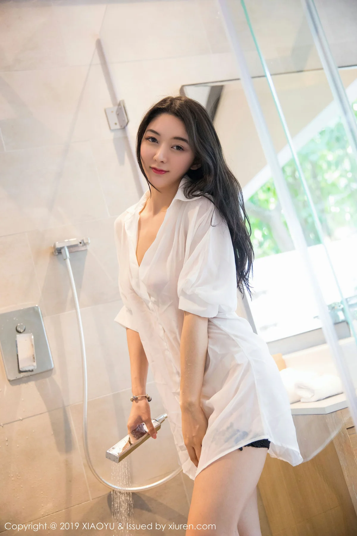 XIAOYU  语画界 Vol.211 浴室衬衫湿身101P Angela小热巴 性感写真 - 59