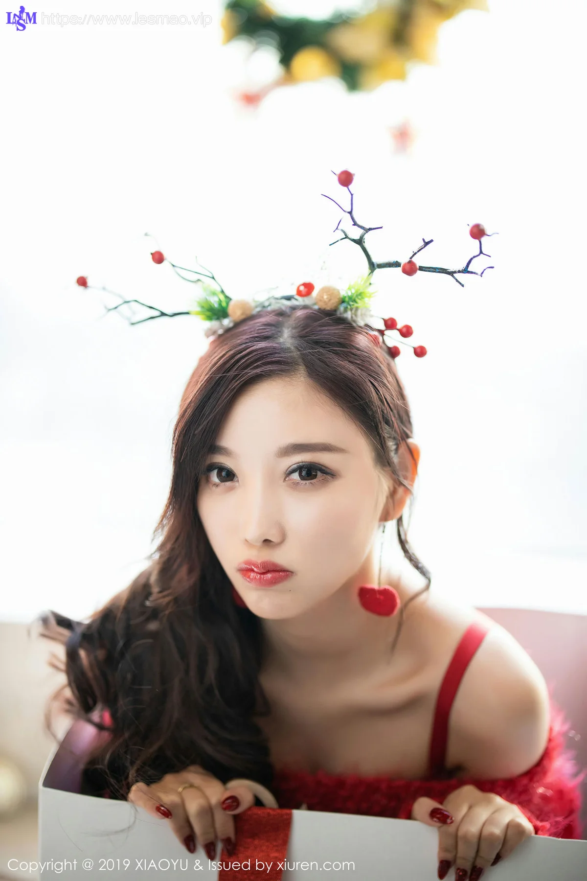 XIAOYU  语画界 Vol.221 杨晨晨sugar 圣诞主题写真 - 7