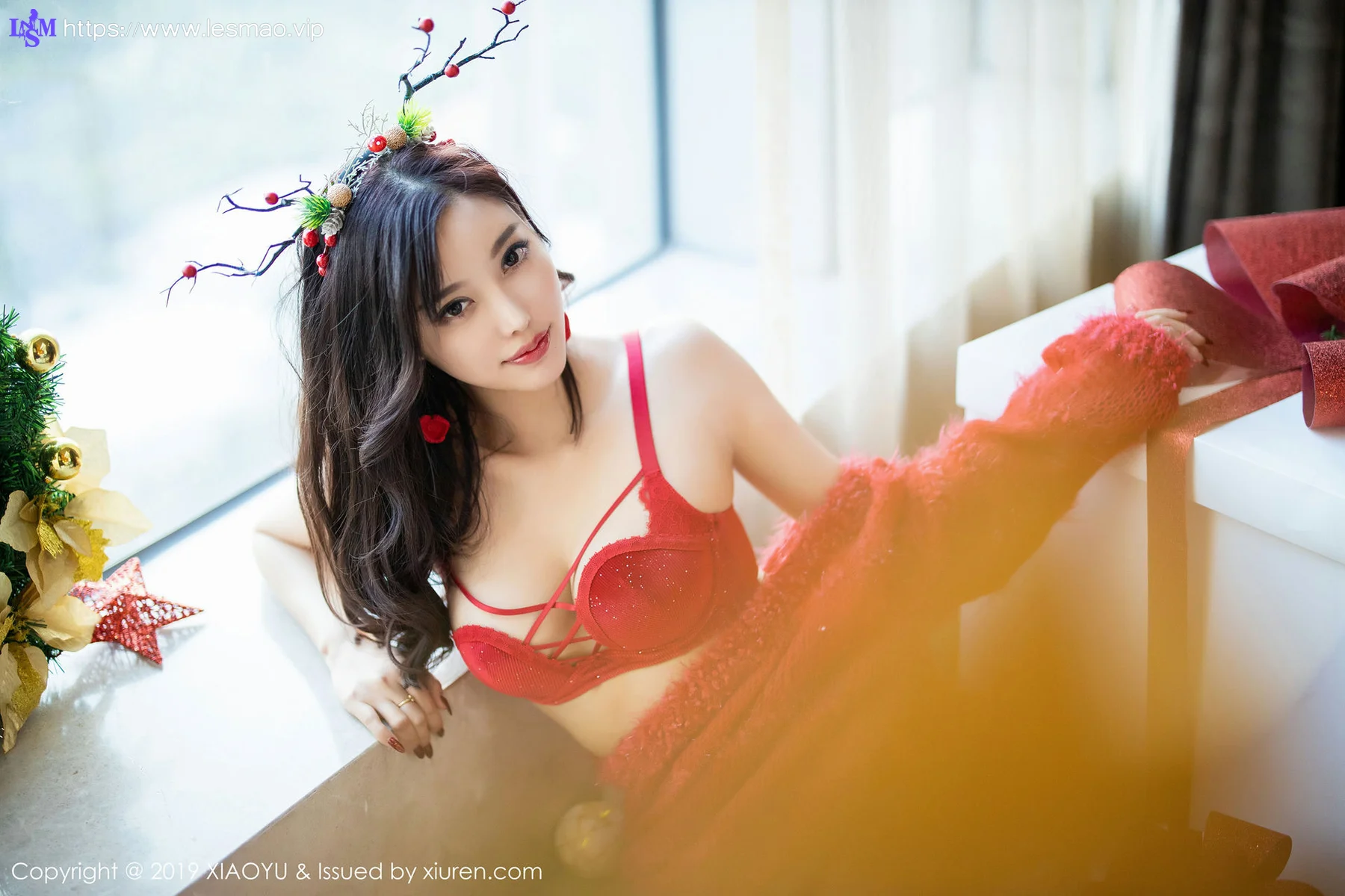 XIAOYU  语画界 Vol.221 杨晨晨sugar 圣诞主题写真 - 42
