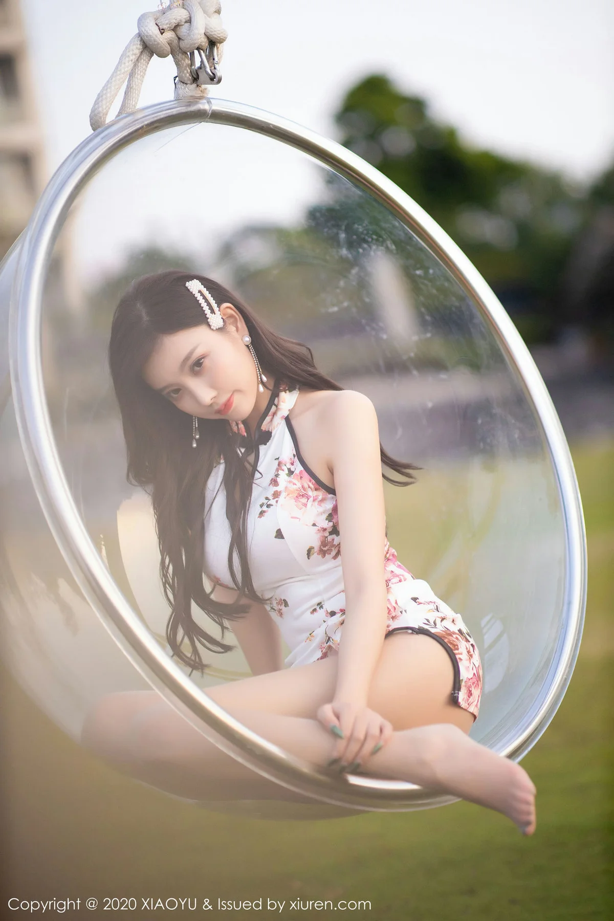 XIAOYU  语画界 Vol.233 韵味旗袍141P 杨晨晨sugar 室外写真 - 110