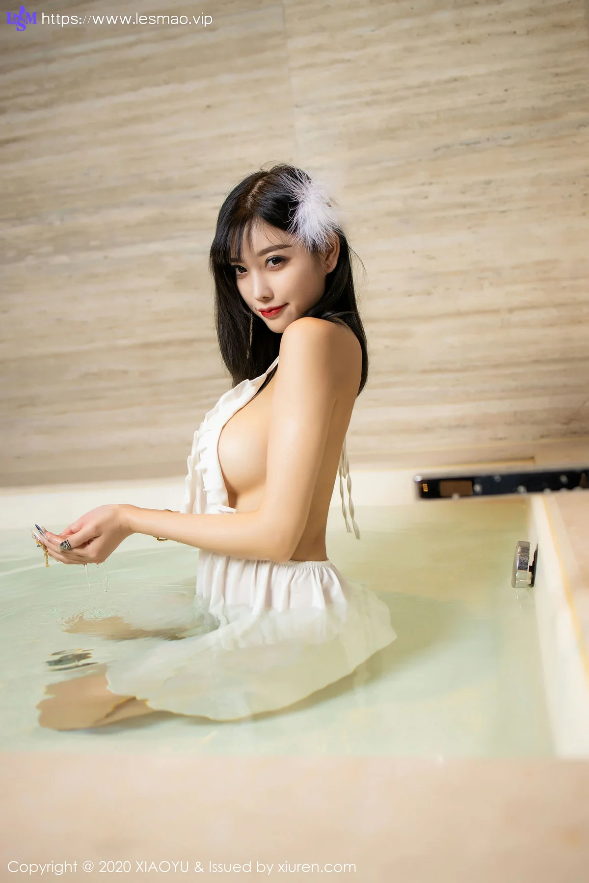 XIAOYU  语画界 Vol.234 甜美女神湿身 杨晨晨sugar 浴室写真 - 30