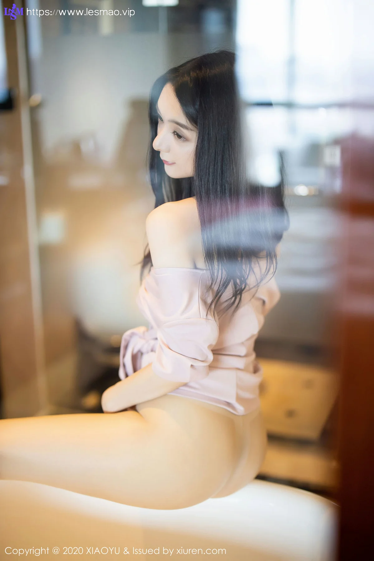 XIAOYU  语画界 Vol.256 玫瑰金吊裙 Angela小热巴  性感写真 - 45