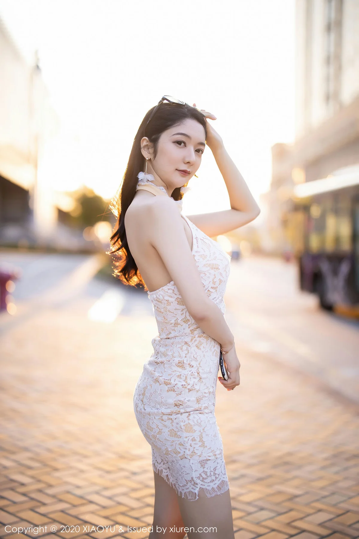 XIAOYU  语画界 Vol.284 Angela小热巴 魅惑黑丝内衣澳门旅拍写真 - 94